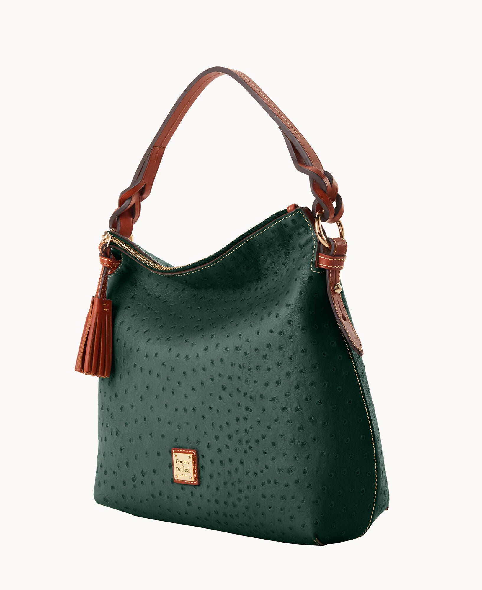 Ostrich Twist Strap Hobo