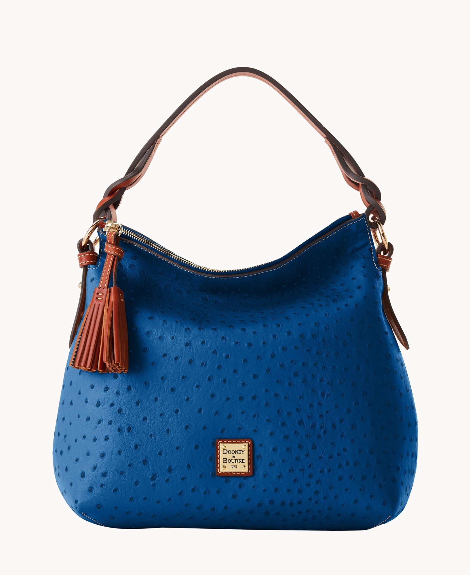 Ostrich Twist Strap Hobo