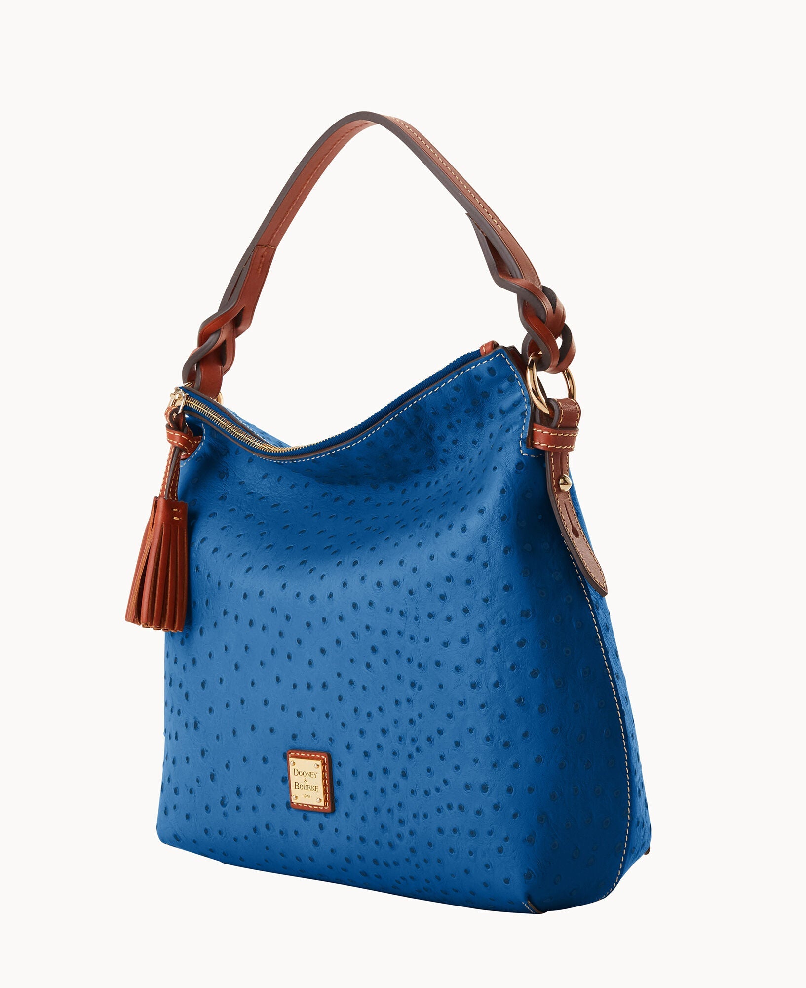 Ostrich Twist Strap Hobo