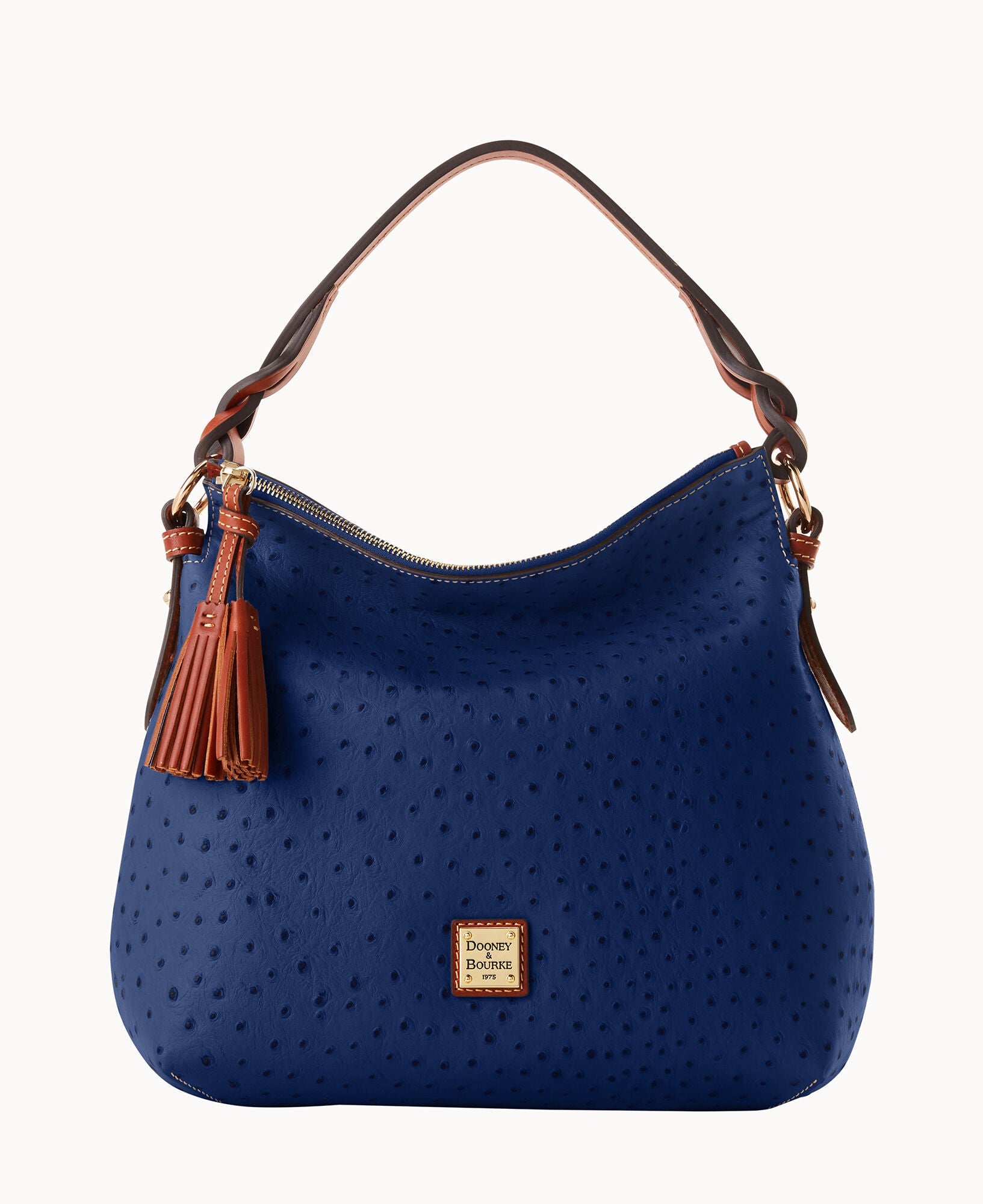 Ostrich Twist Strap Hobo