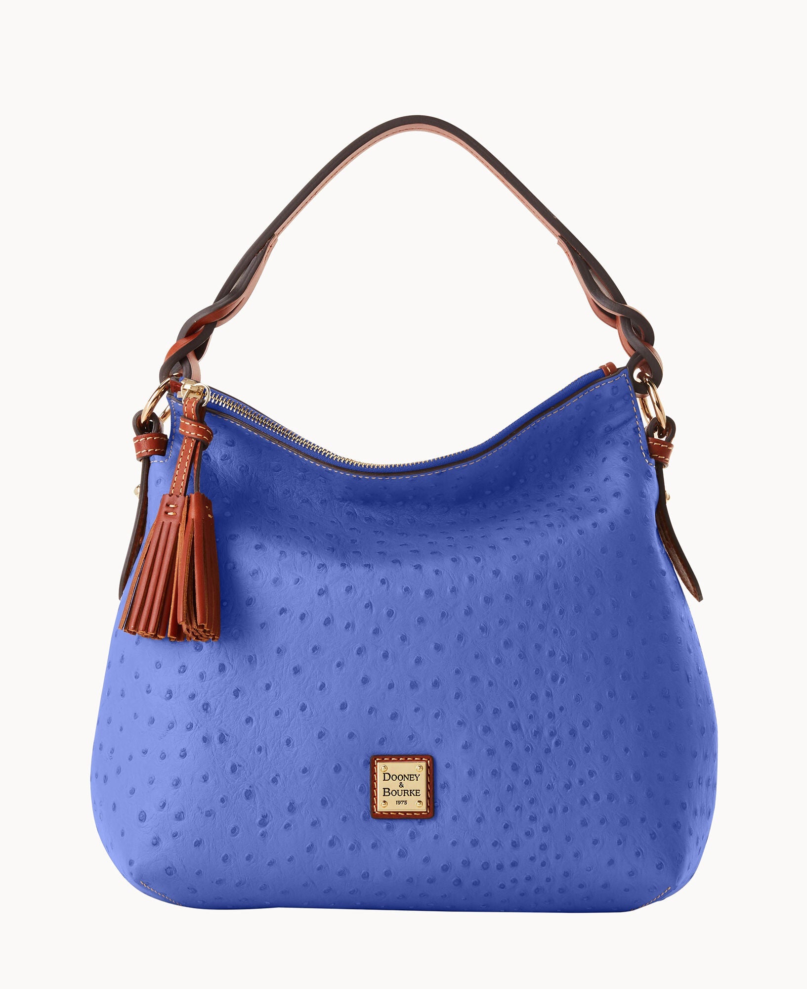 Ostrich Twist Strap Hobo