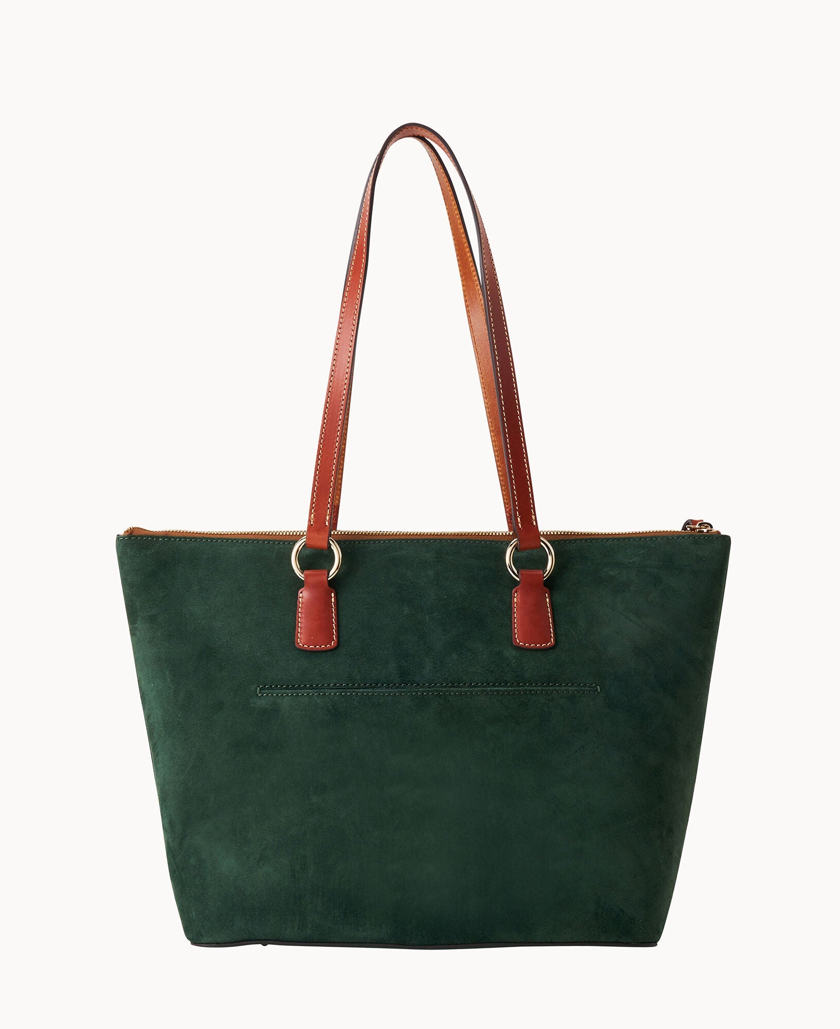 Suede Wren Zip Tote
