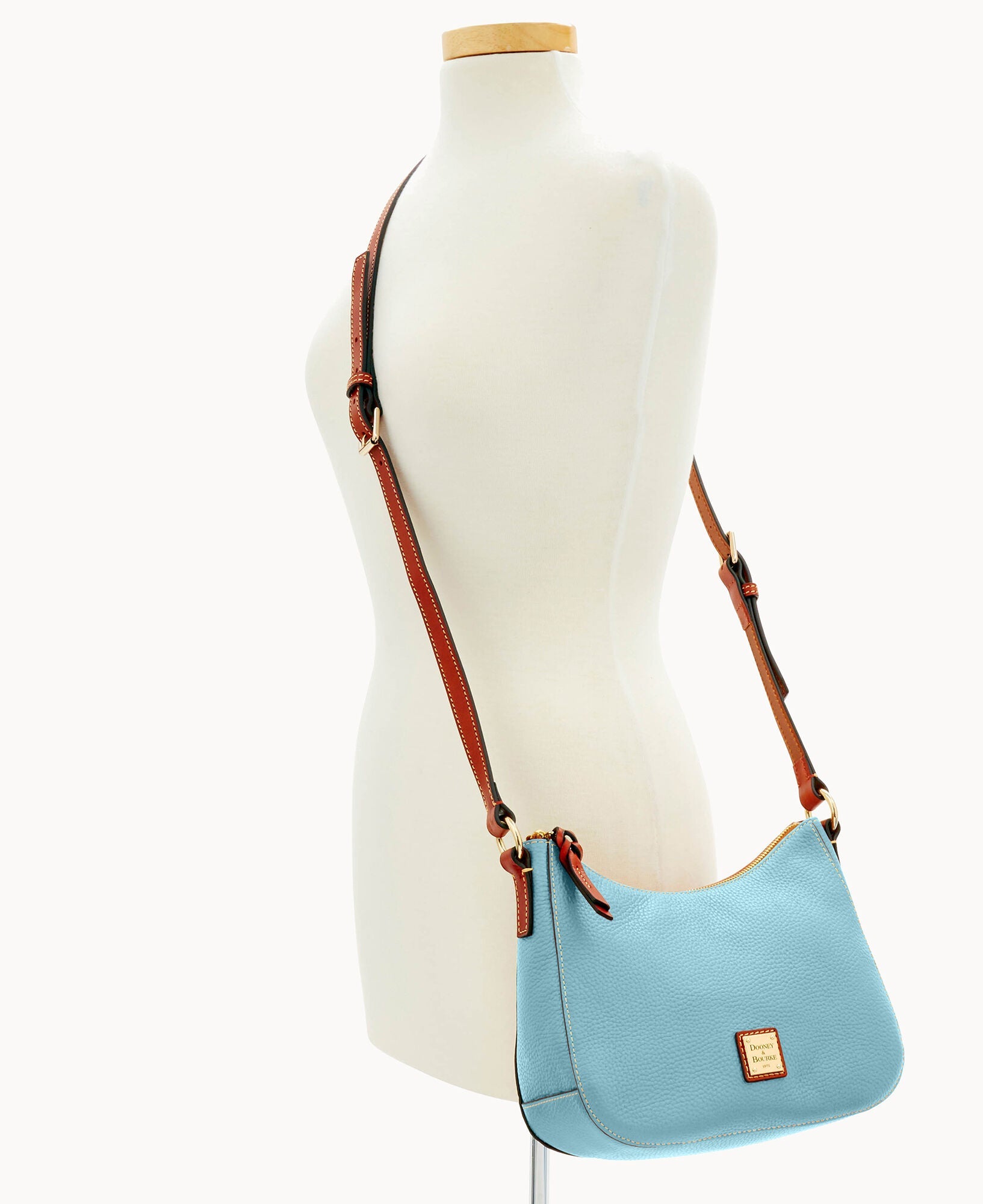 Pebble Grain Small Kiley Crossbody
