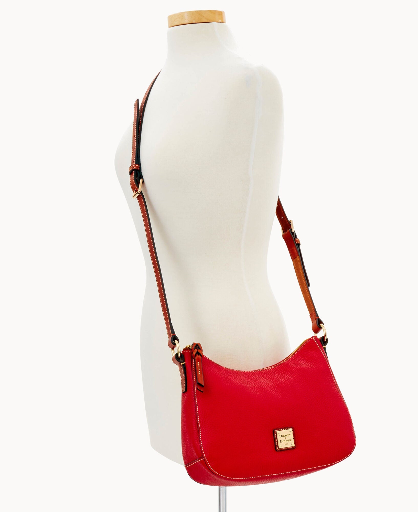 Pebble Grain Small Kiley Crossbody