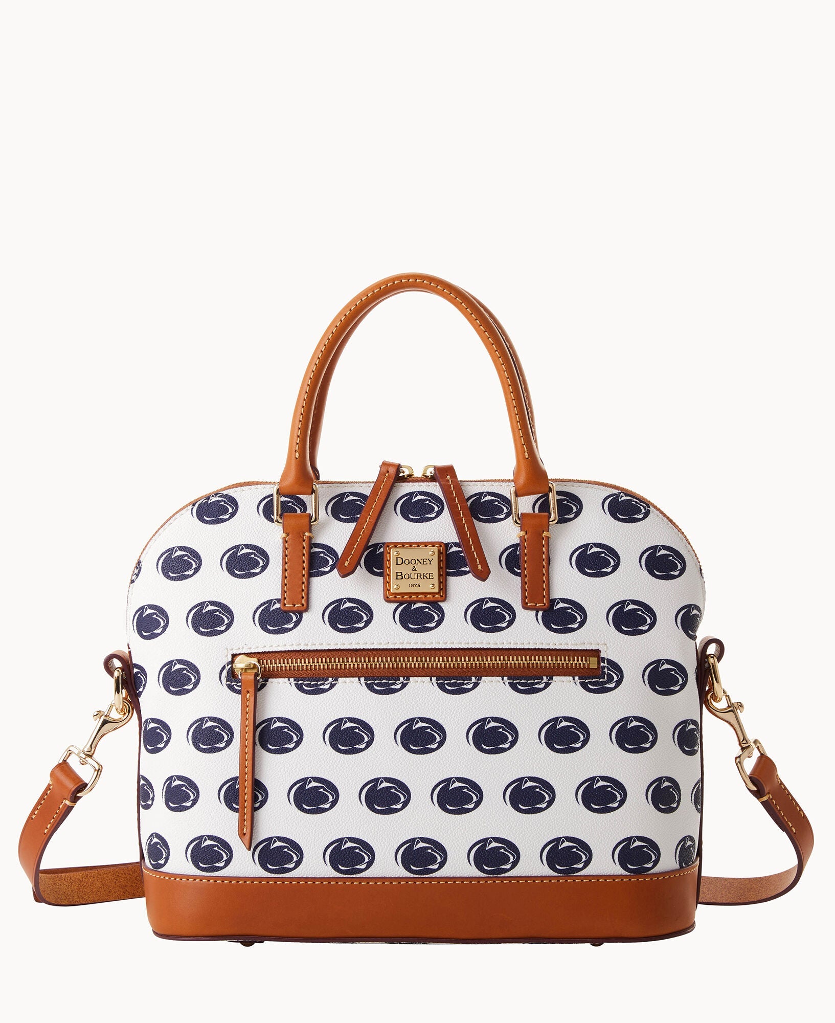 Collegiate Penn State University Domed Zip Satchel