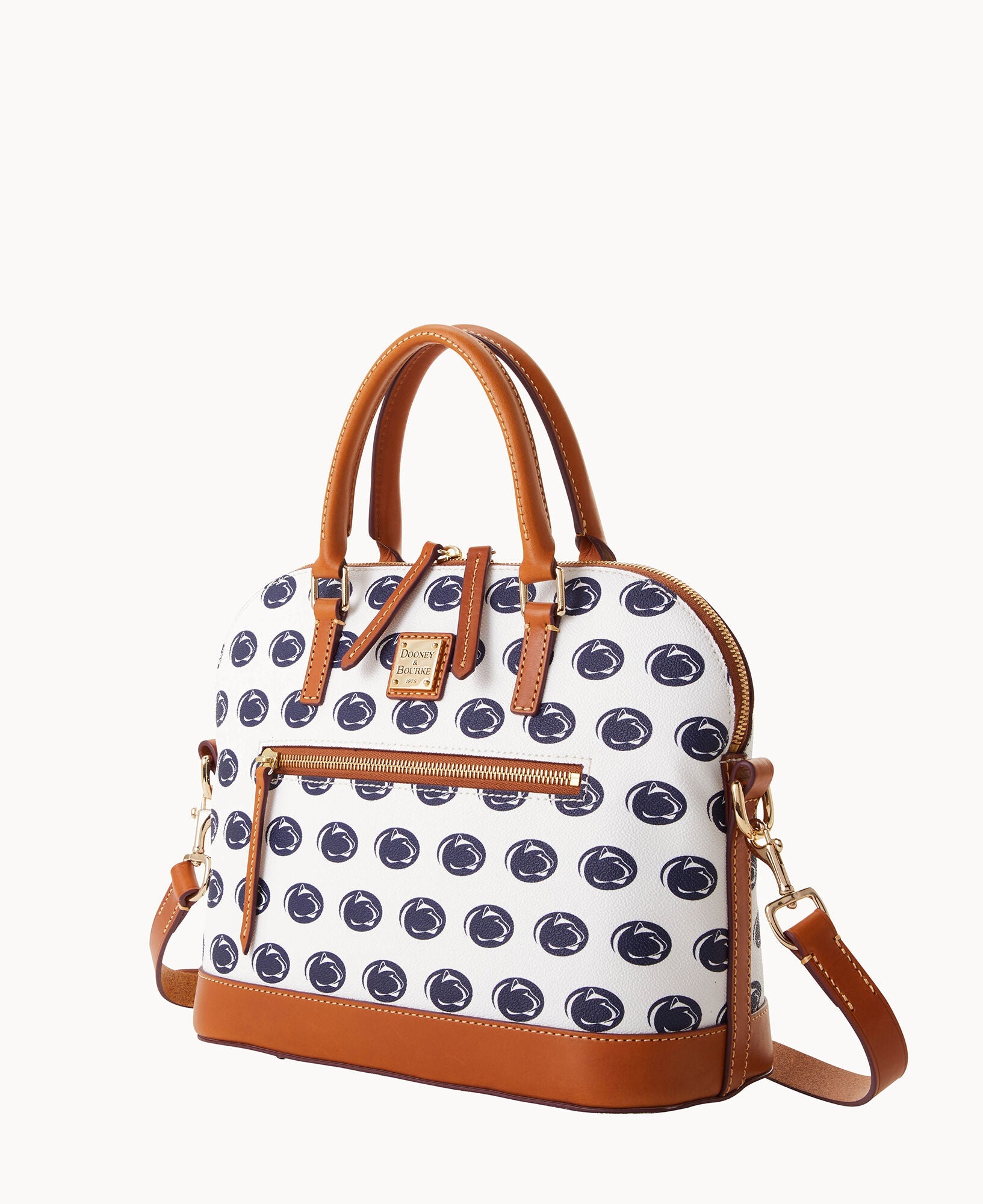 Collegiate Penn State University Domed Zip Satchel