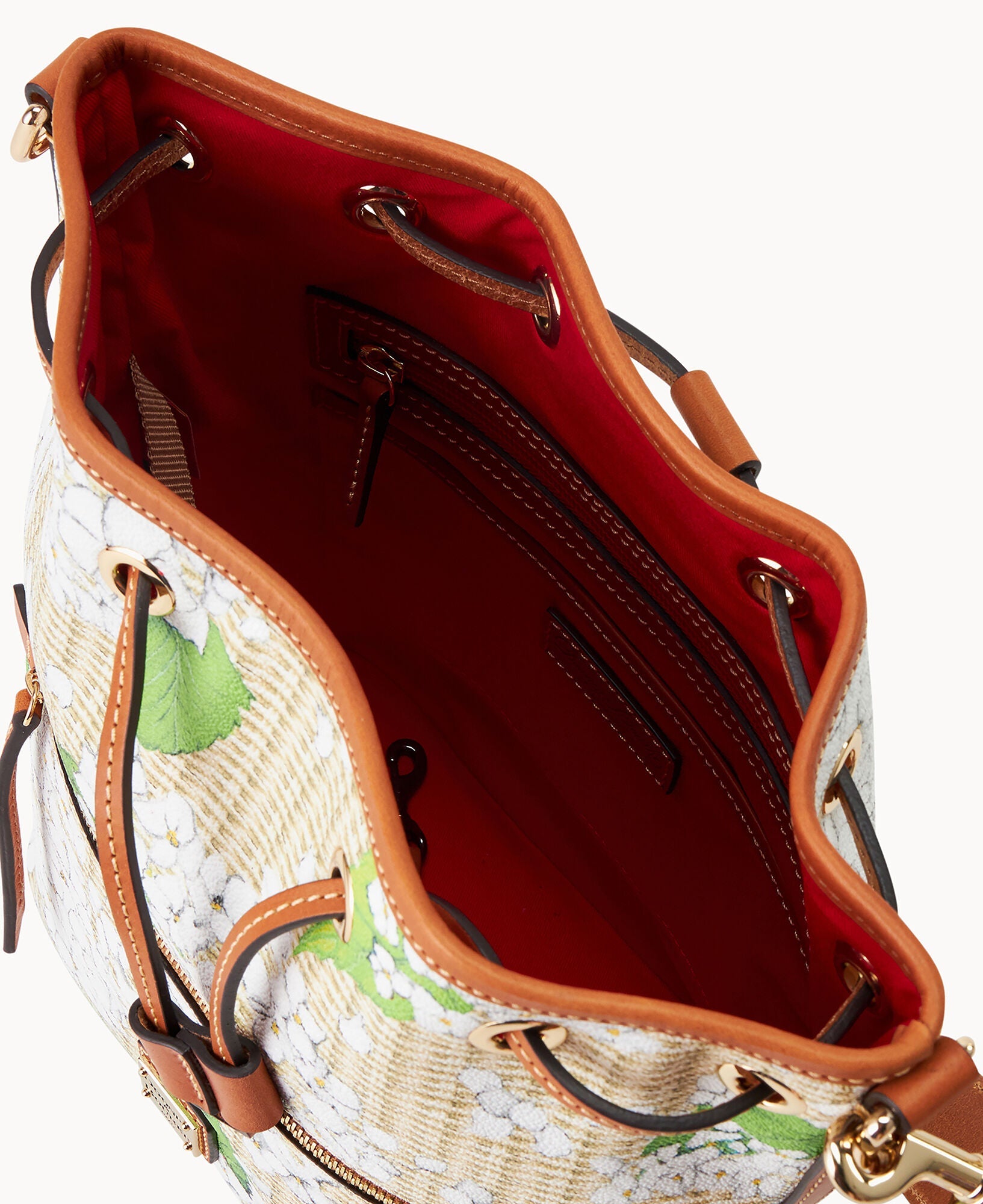 Hydrangea Basketweave Drawstring