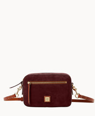 Suede Camera Zip Crossbody