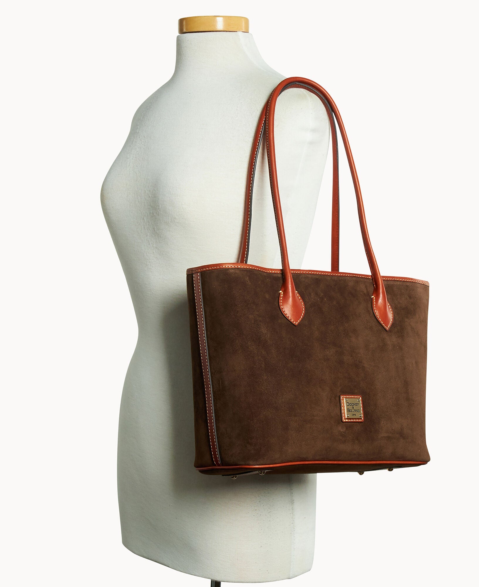 Suede Tote