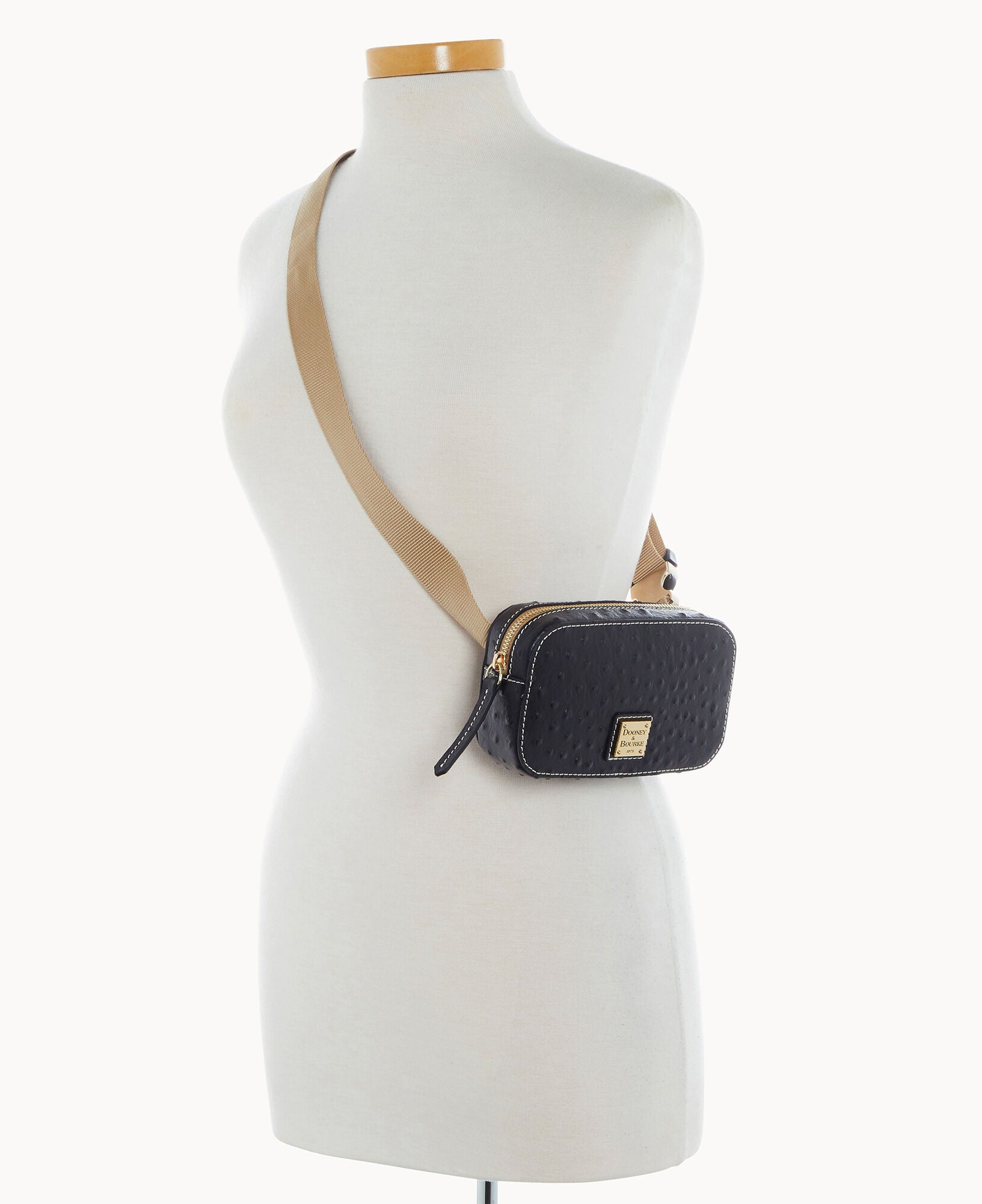 Ostrich Belt Bag