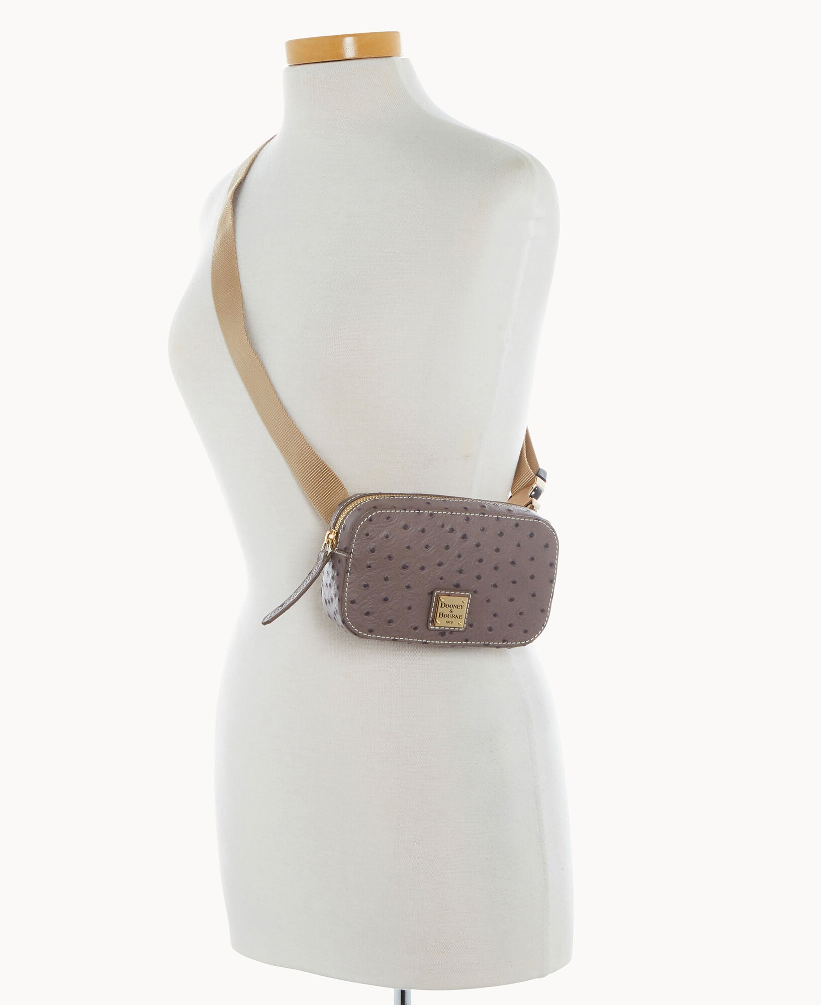 Ostrich Belt Bag