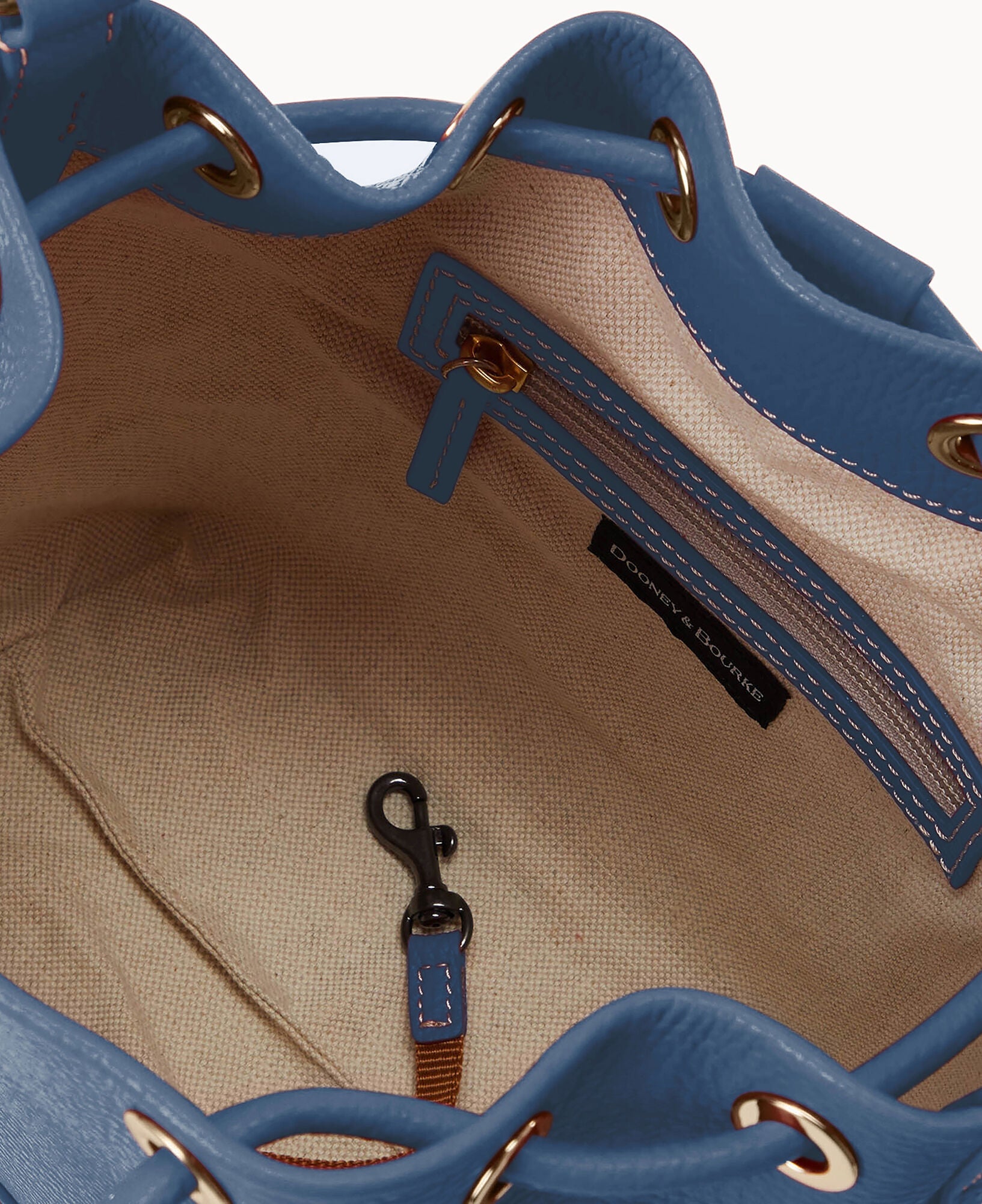 Lucca Leather Crossbody Drawstring