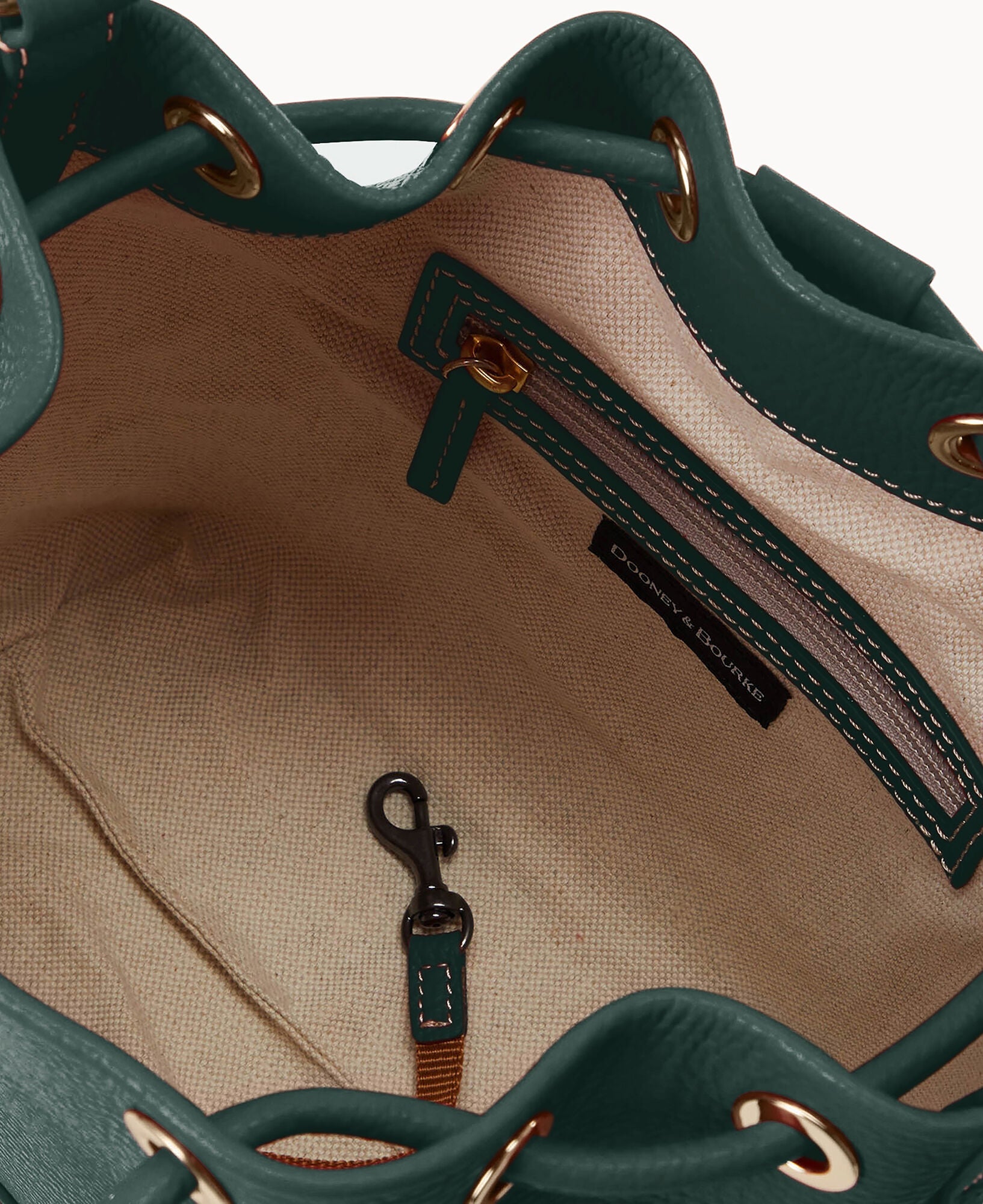 Lucca Leather Crossbody Drawstring