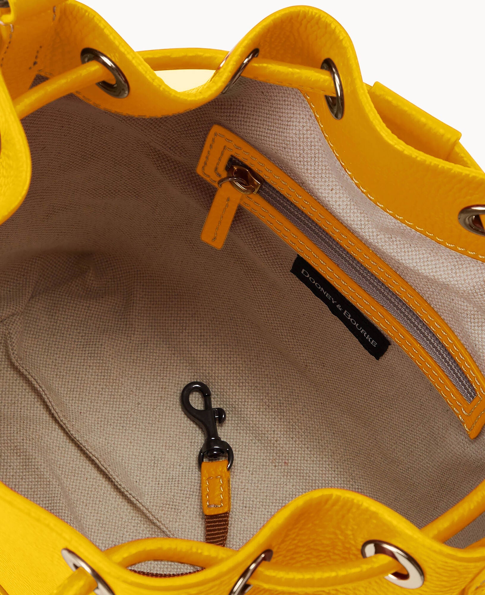 Lucca Leather Crossbody Drawstring