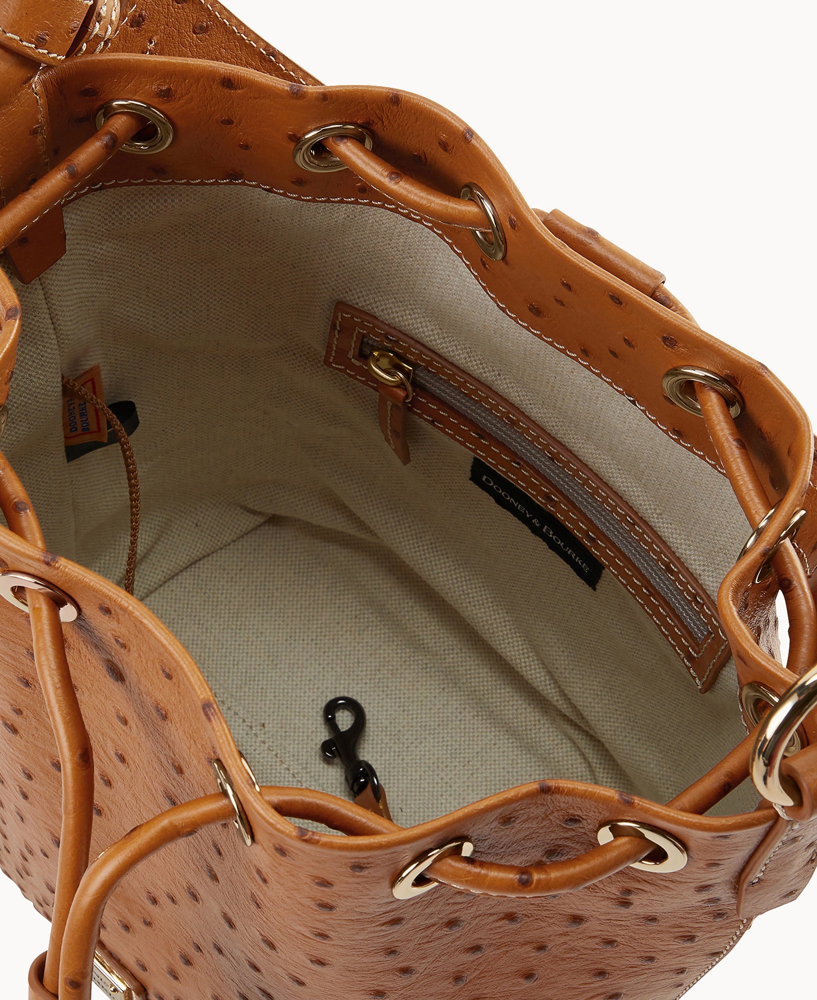 Ostrich Small Drawstring