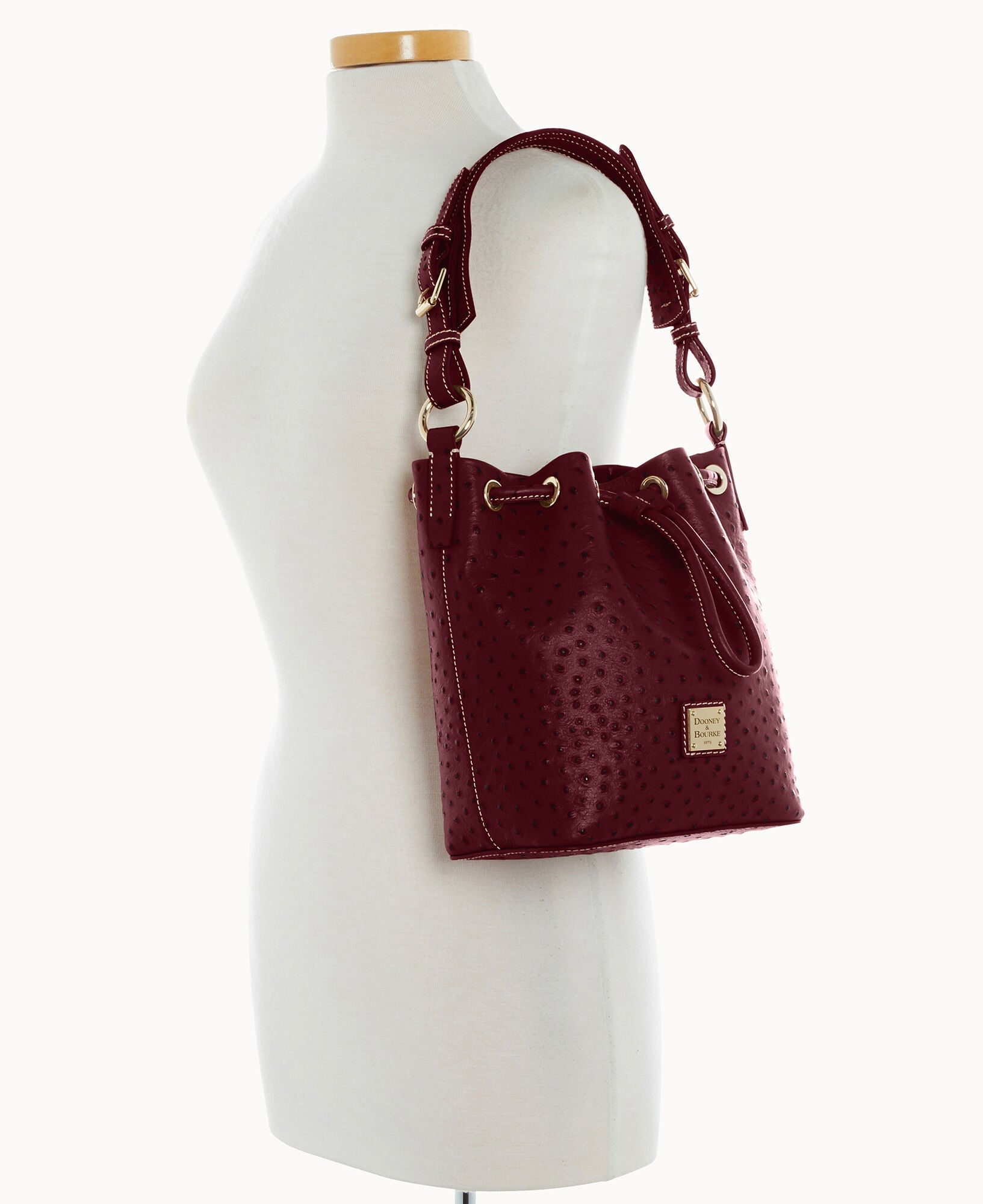 Ostrich Small Drawstring