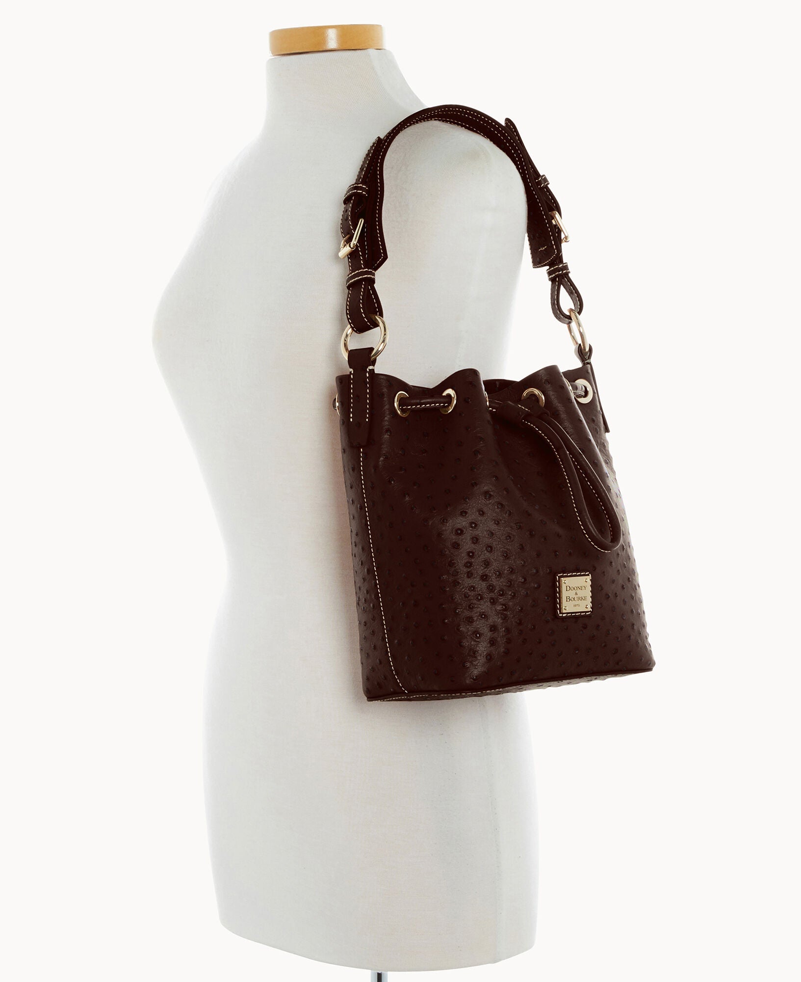 Ostrich Small Drawstring