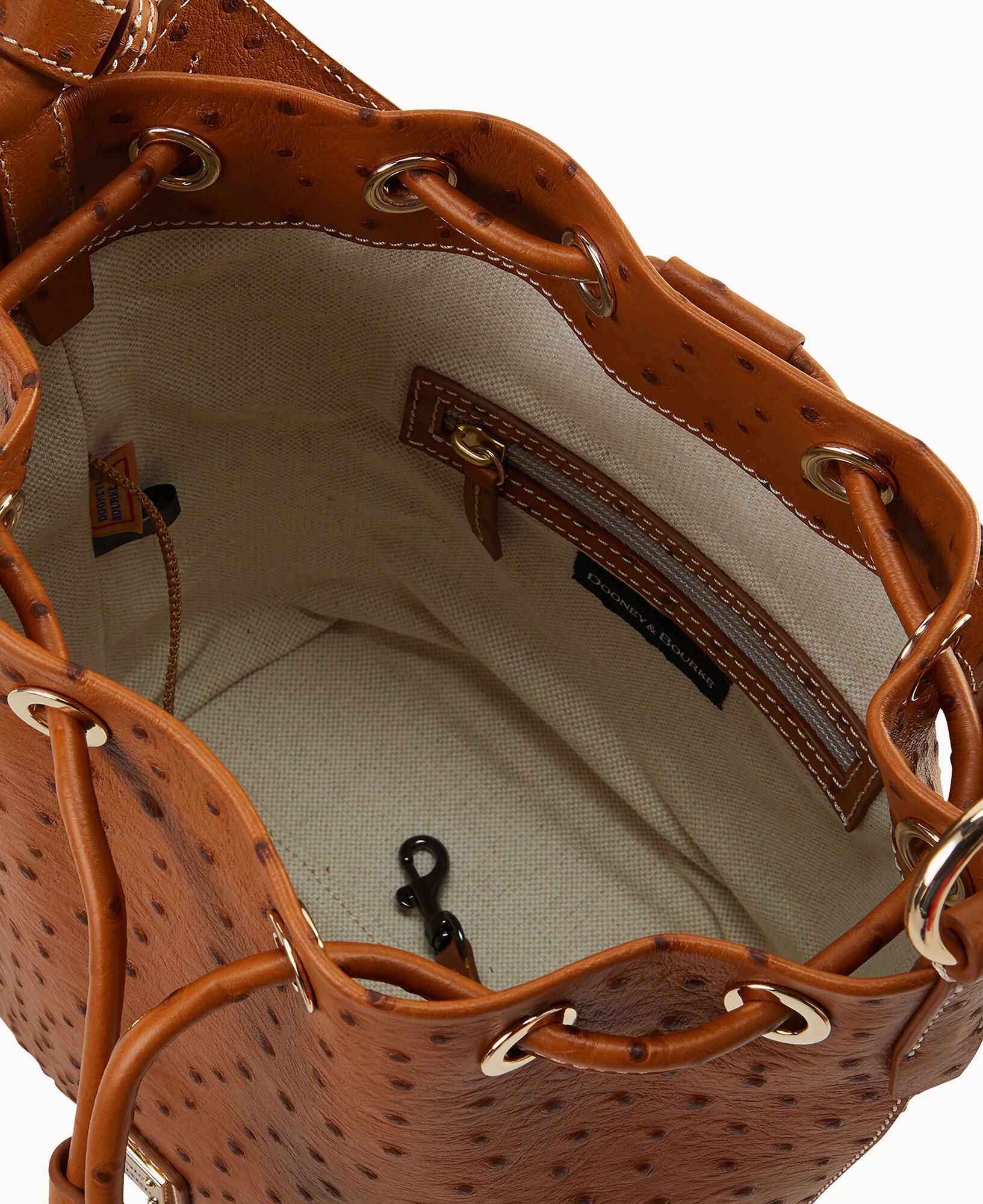 Ostrich Small Drawstring