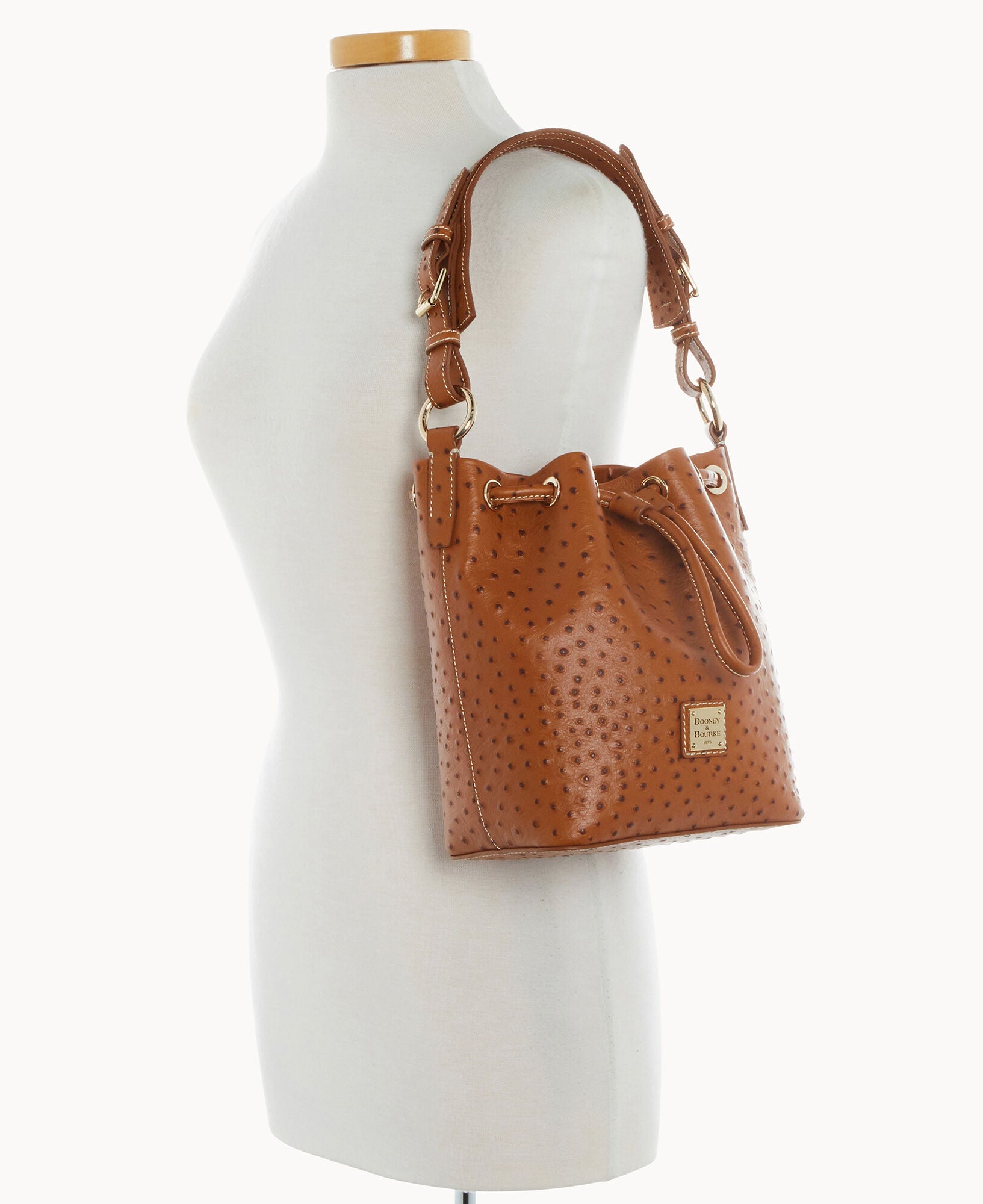 Ostrich Small Drawstring