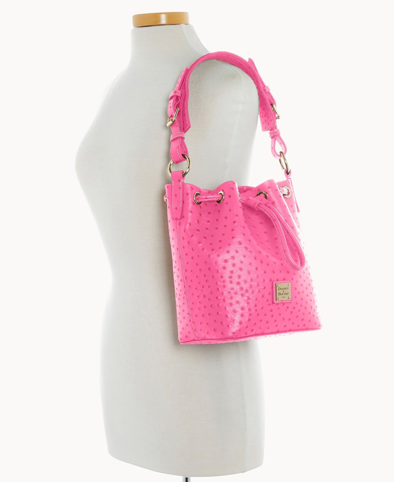 Ostrich Small Drawstring