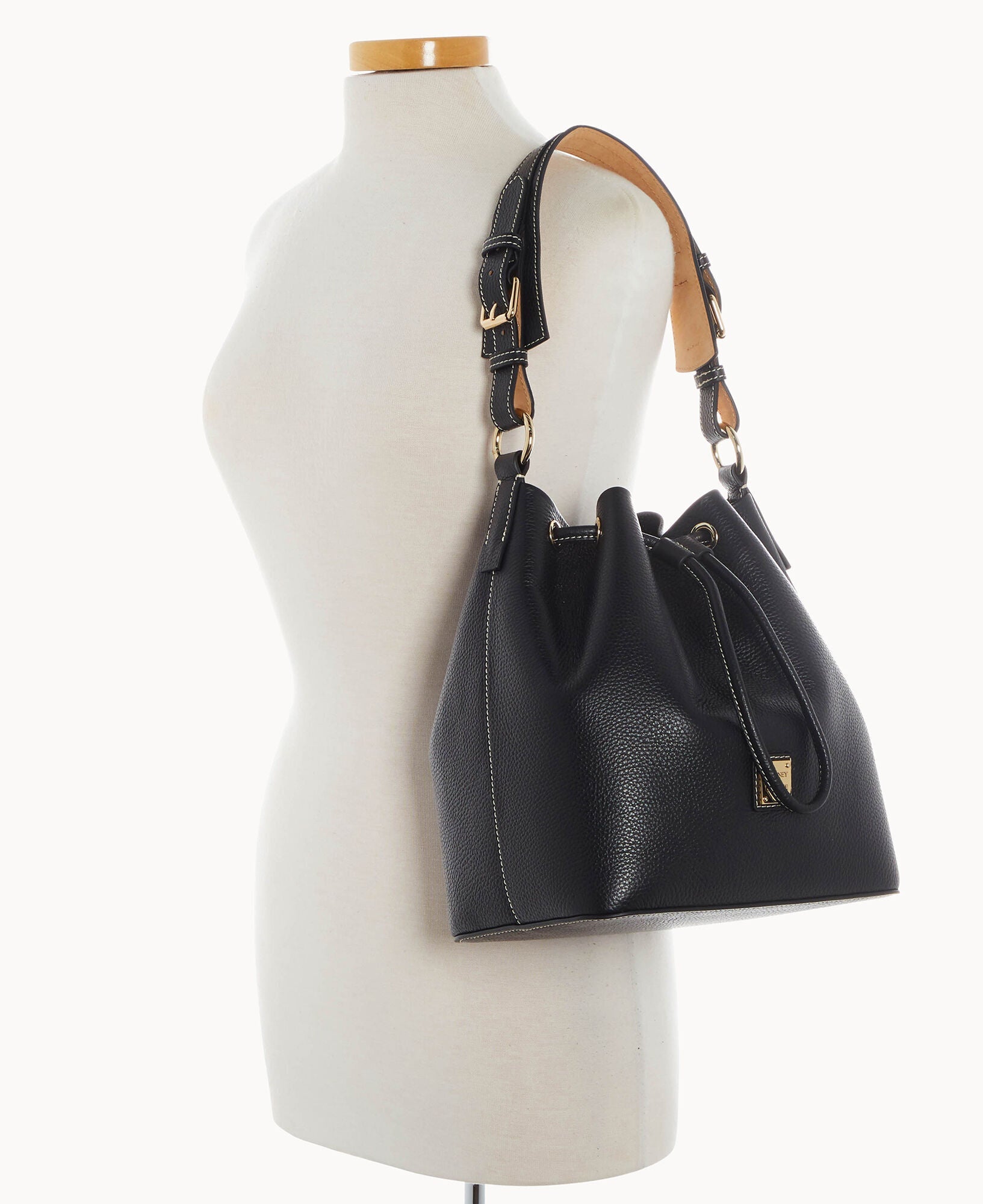 Lucca Leather Drawstring