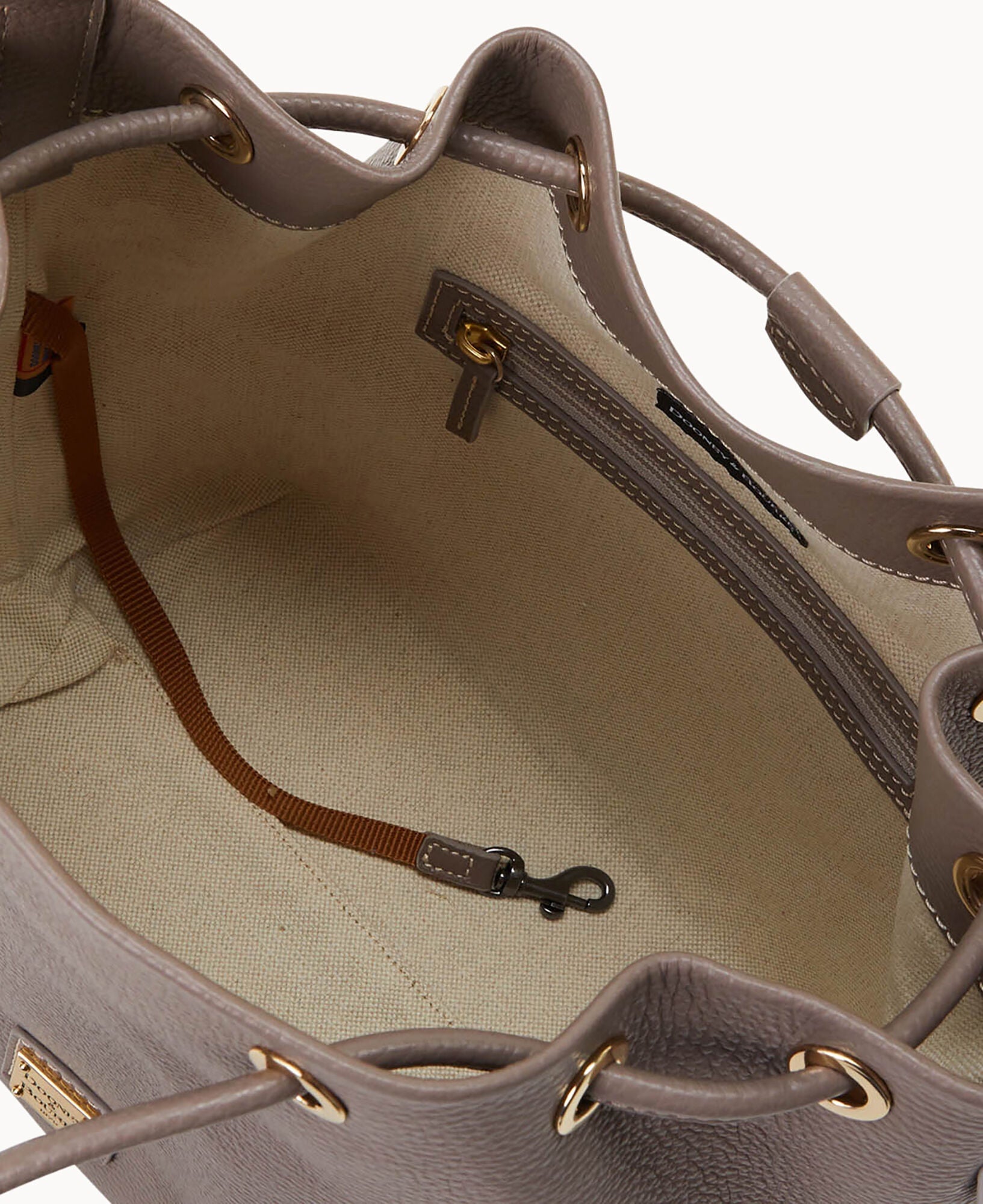 Lucca Leather Drawstring