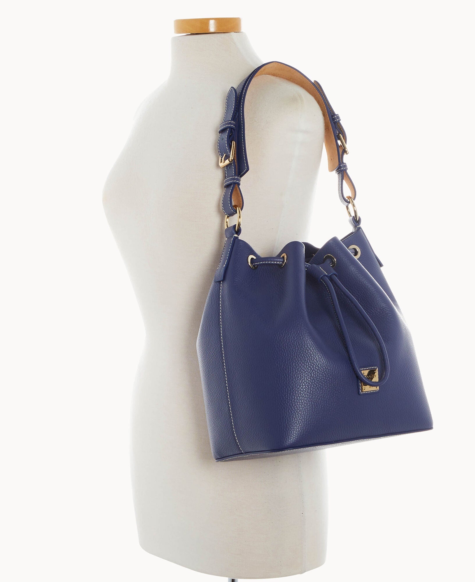Lucca Leather Drawstring