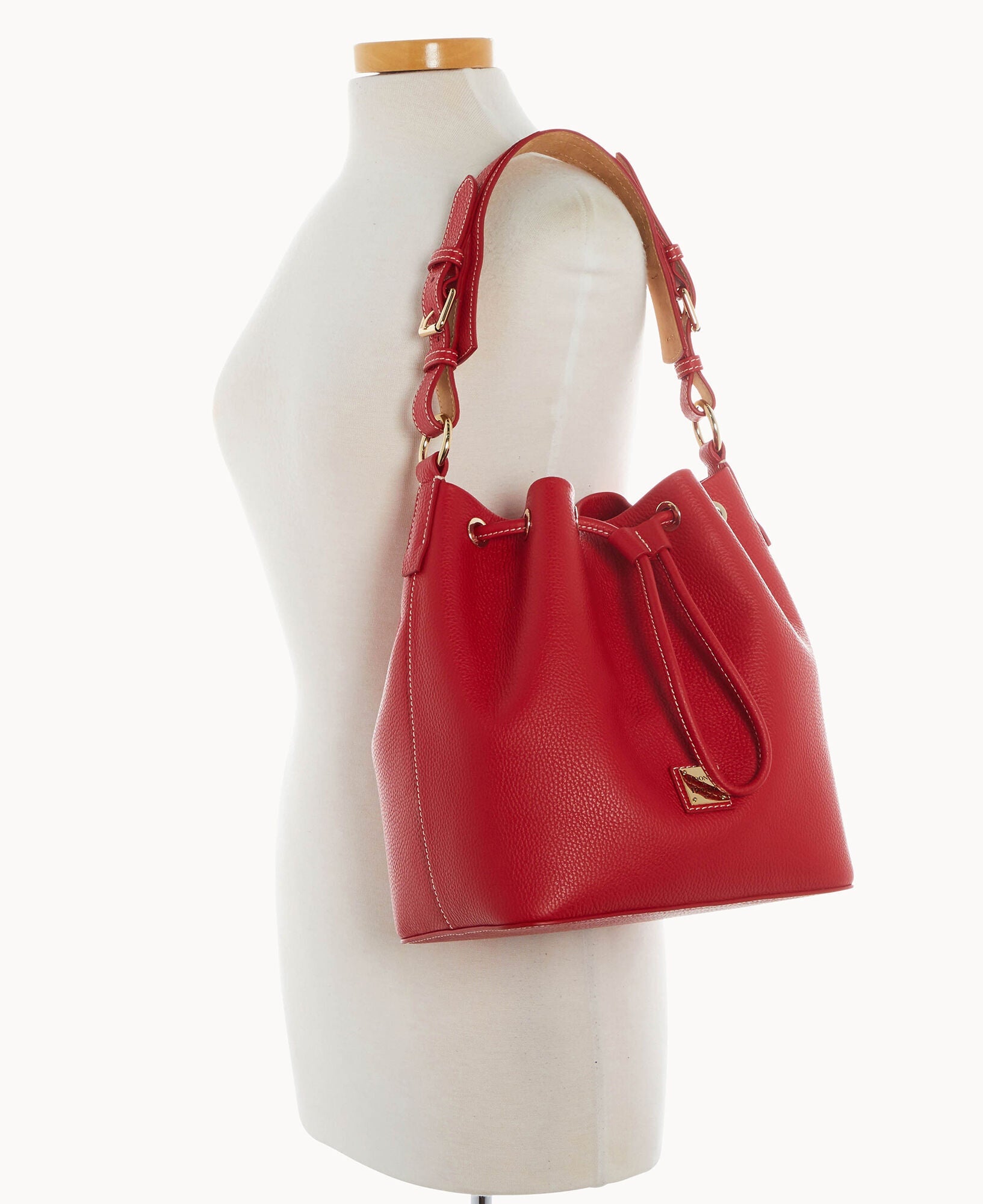 Lucca Leather Drawstring
