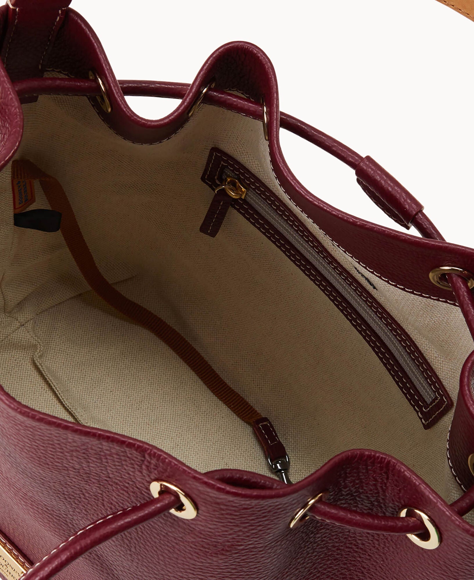 Lucca Leather Drawstring