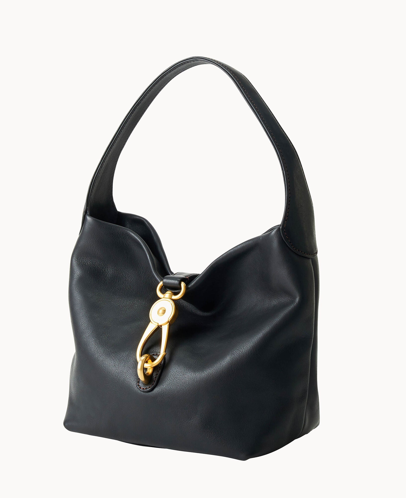 Florentine Logo Lock Hobo