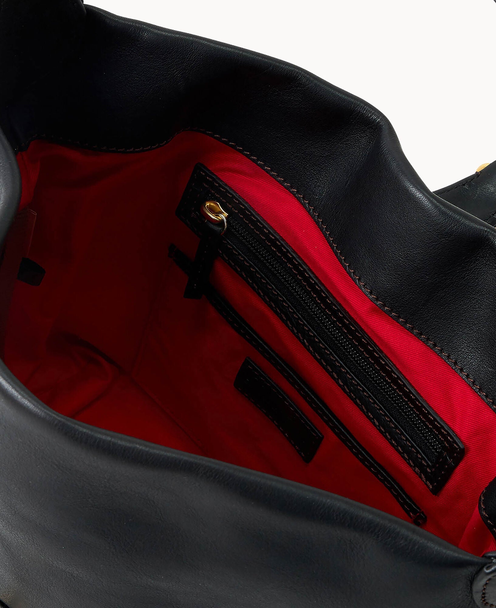 Florentine Logo Lock Hobo