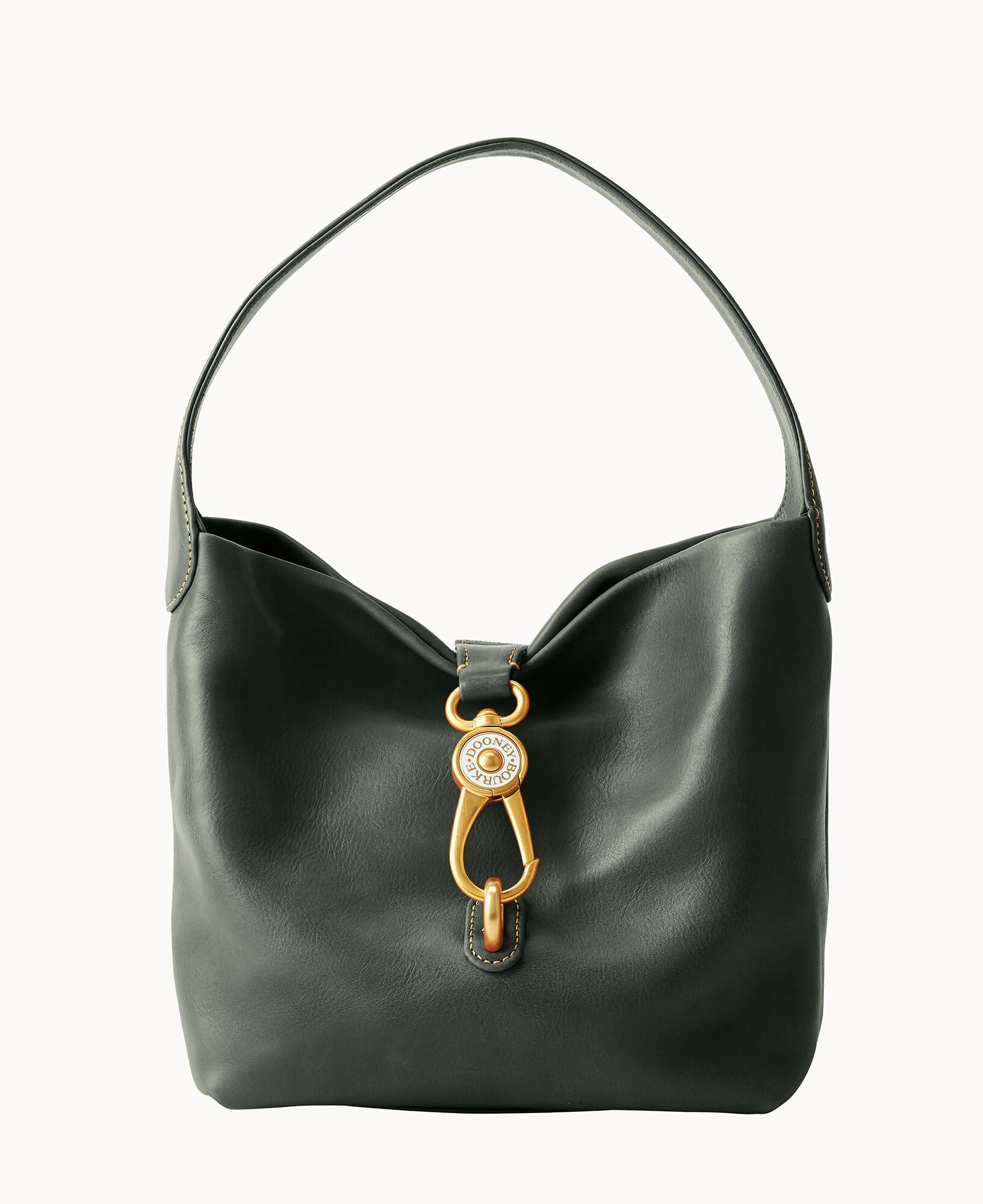 Florentine Logo Lock Hobo