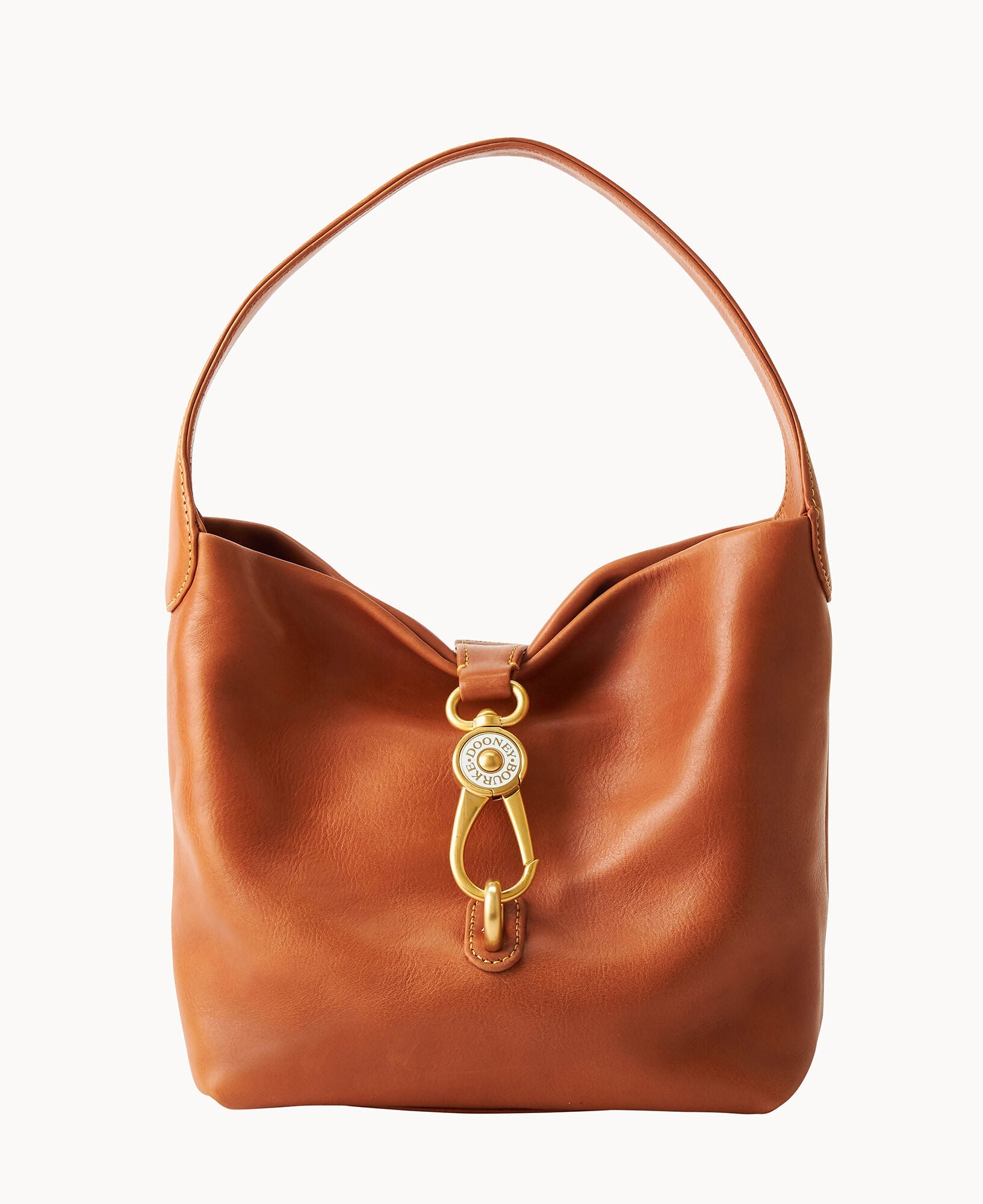 Florentine Logo Lock Hobo