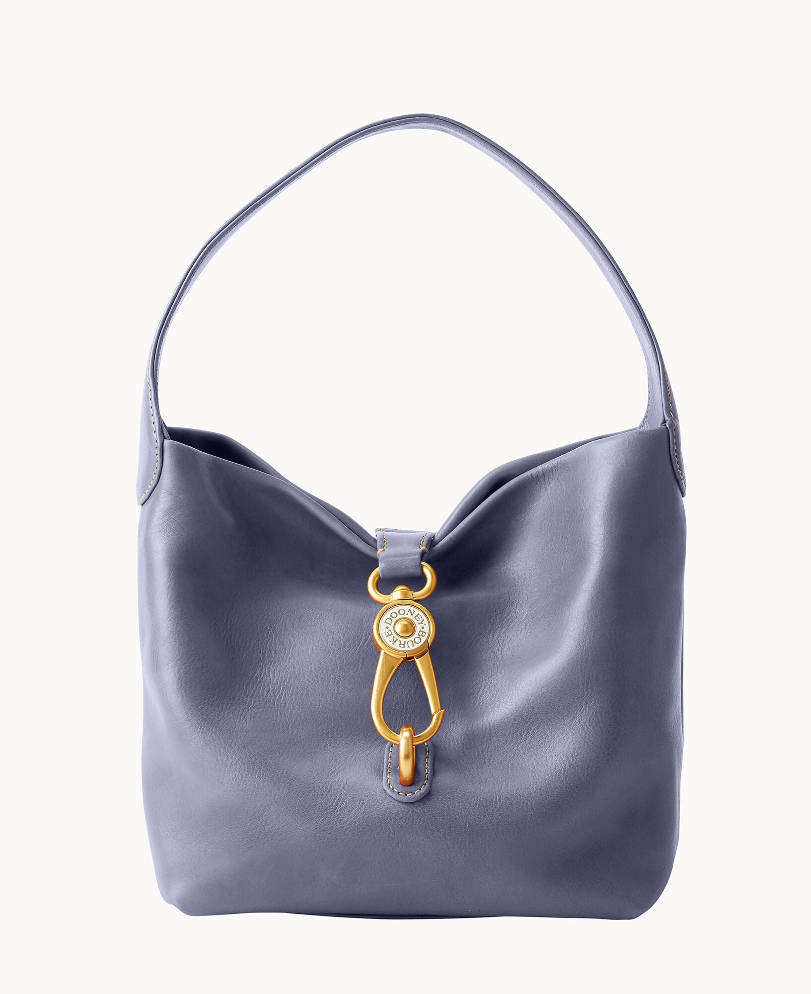 Florentine Logo Lock Hobo