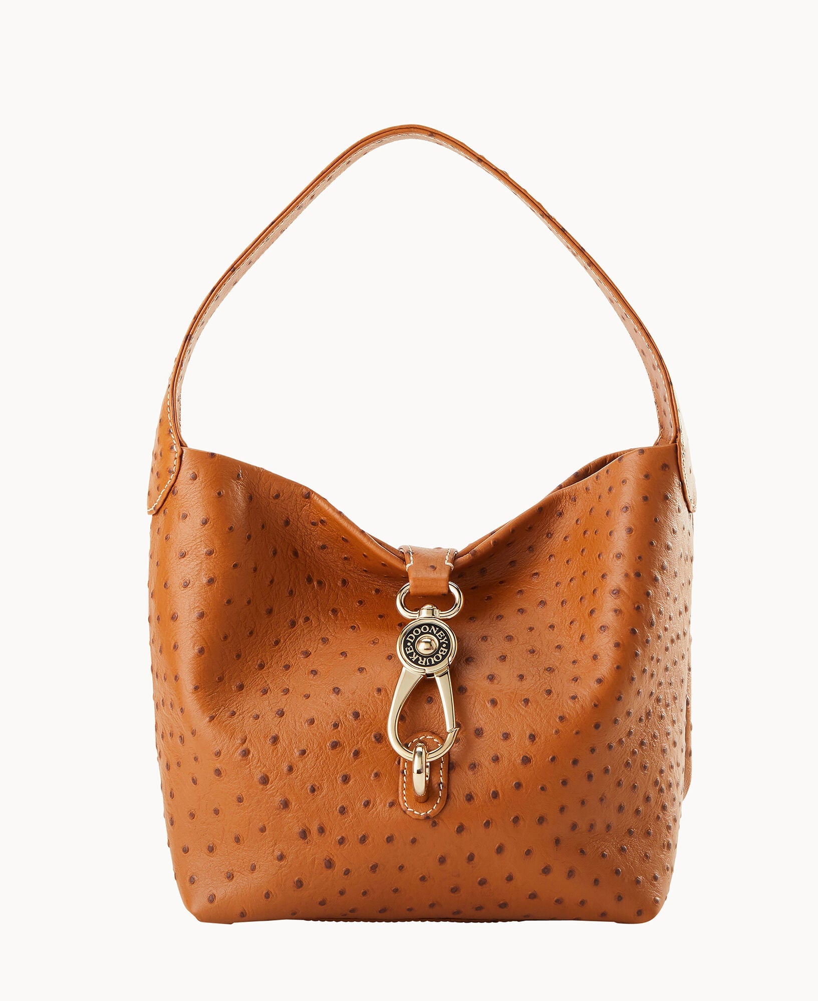 Ostrich Logo Lock Hobo