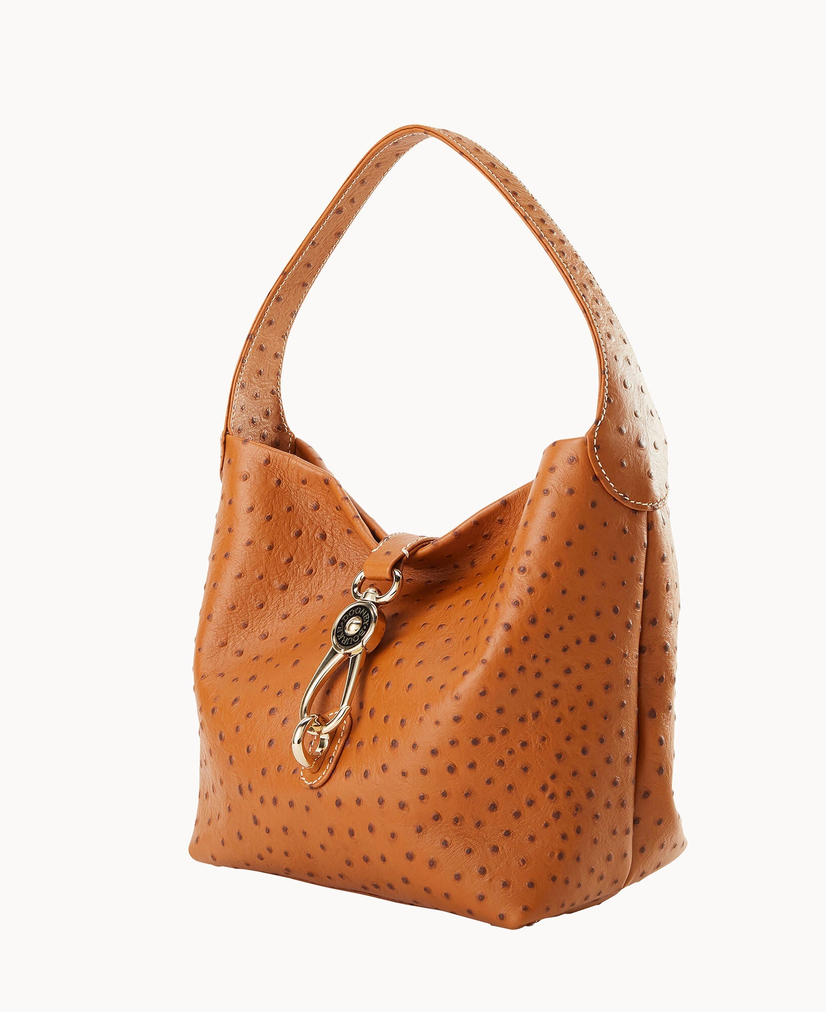 Ostrich Logo Lock Hobo