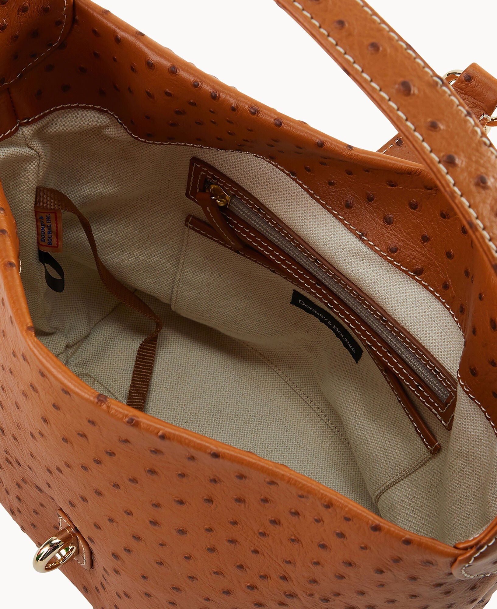 Ostrich Logo Lock Hobo