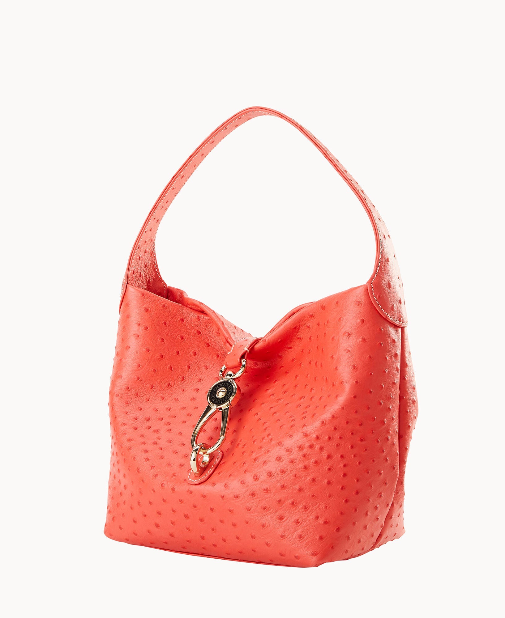 Ostrich Logo Lock Hobo
