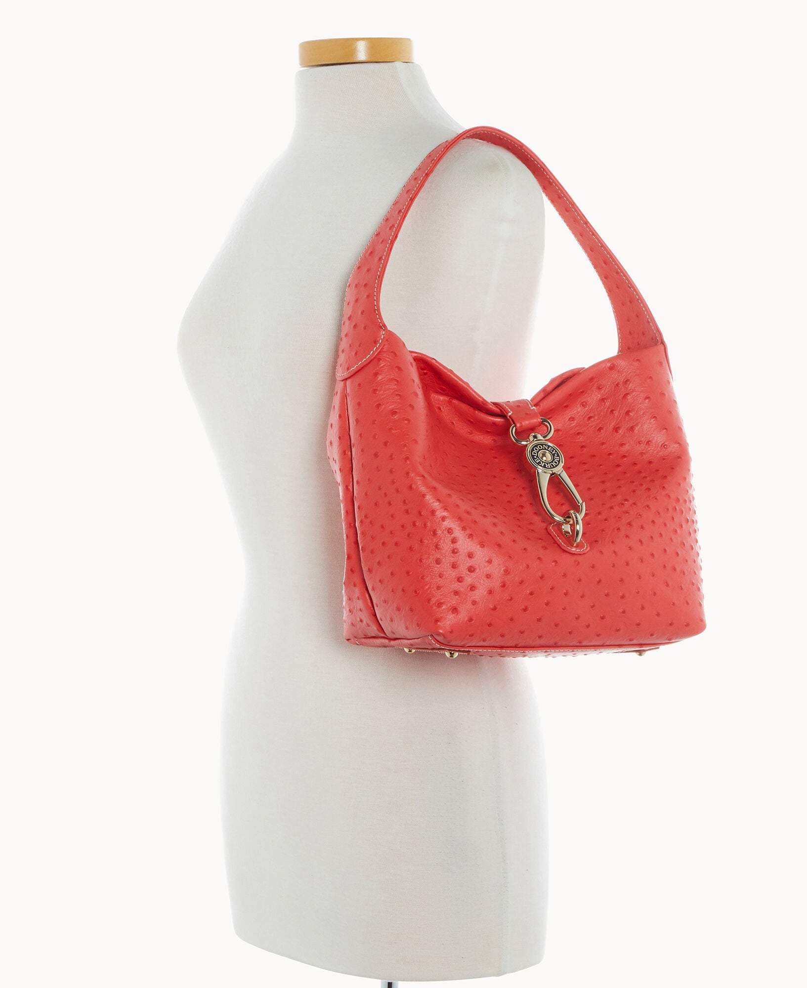 Ostrich Logo Lock Hobo