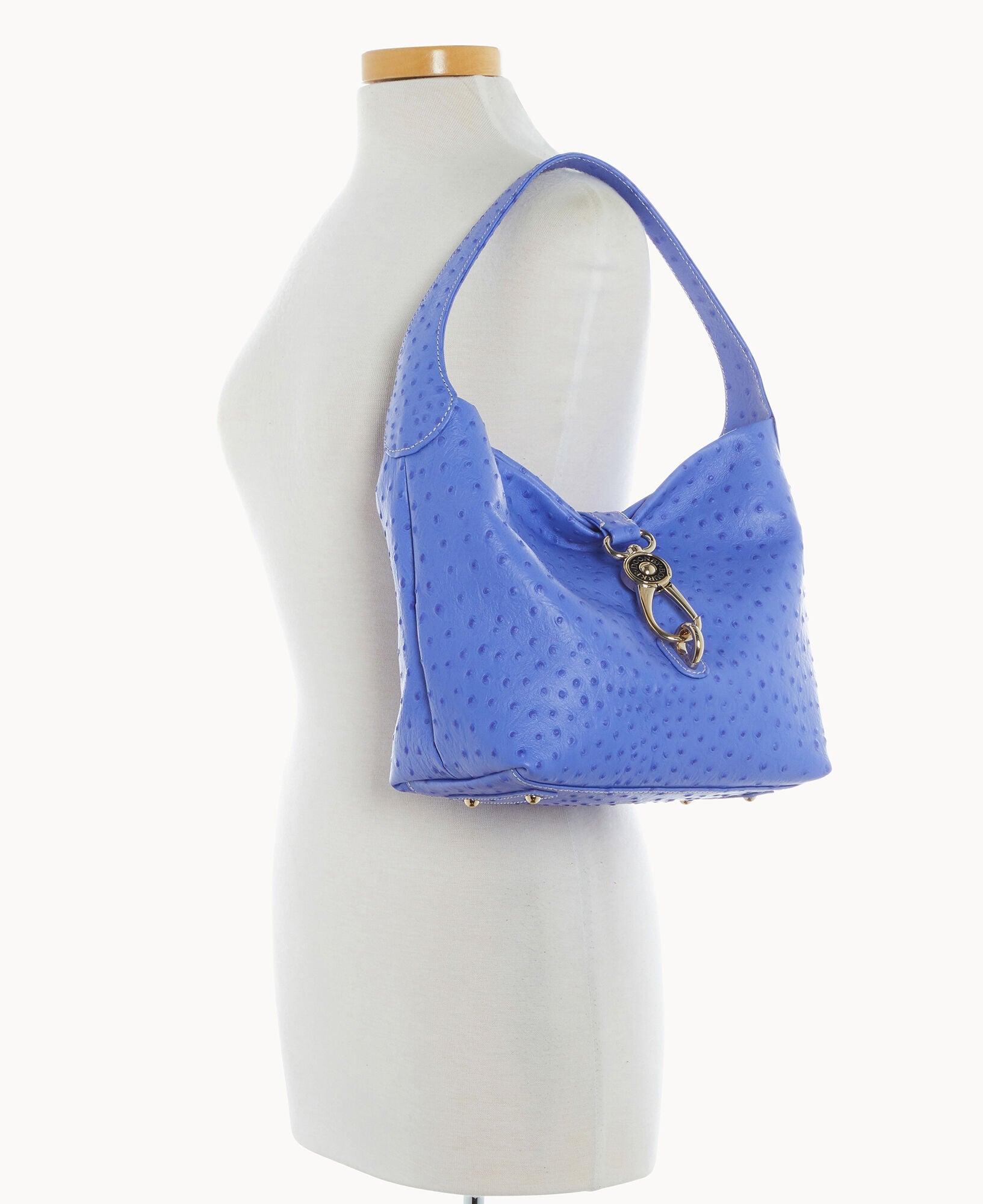 Ostrich Logo Lock Hobo