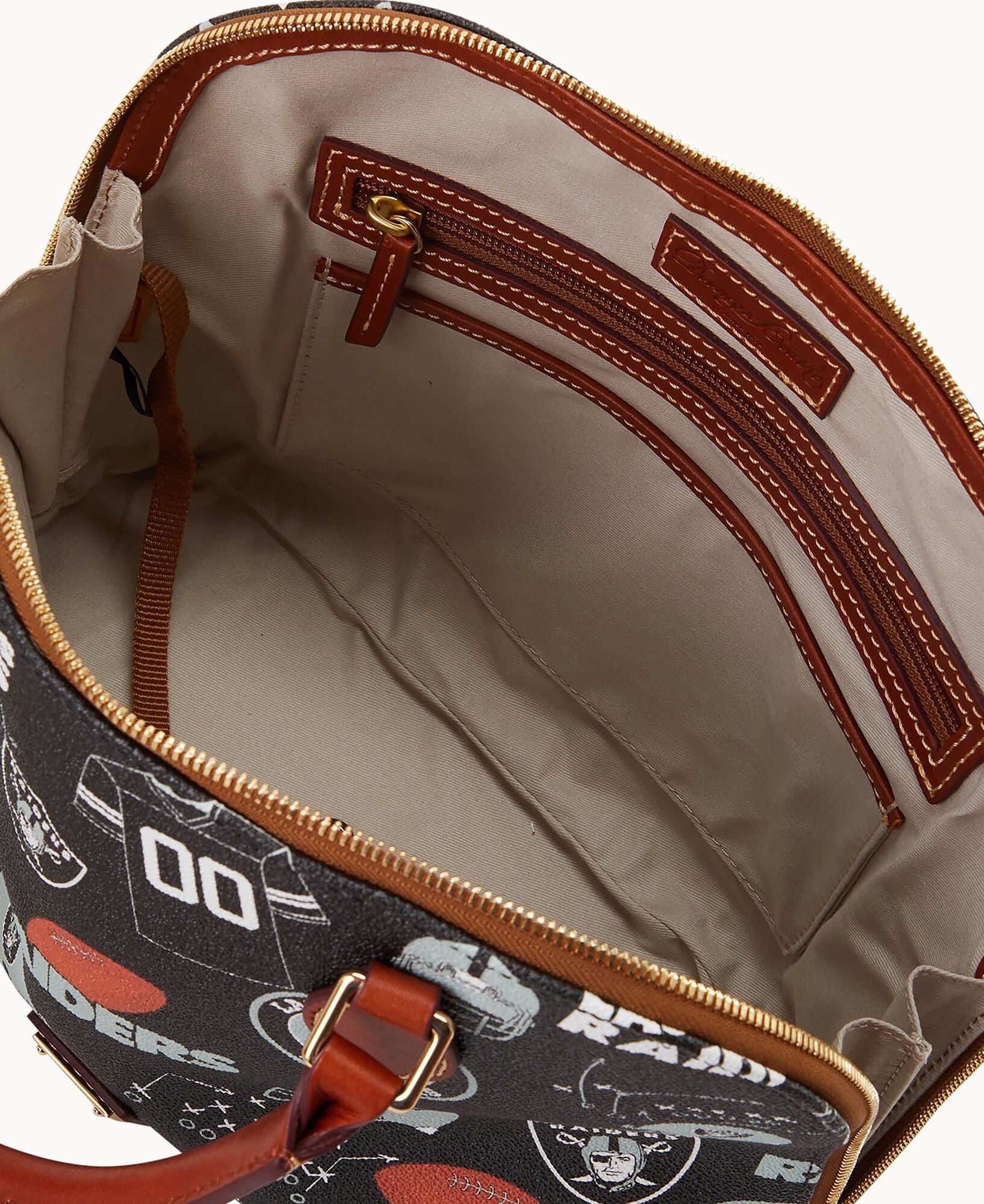 NFL Raiders Zip Zip Satchel