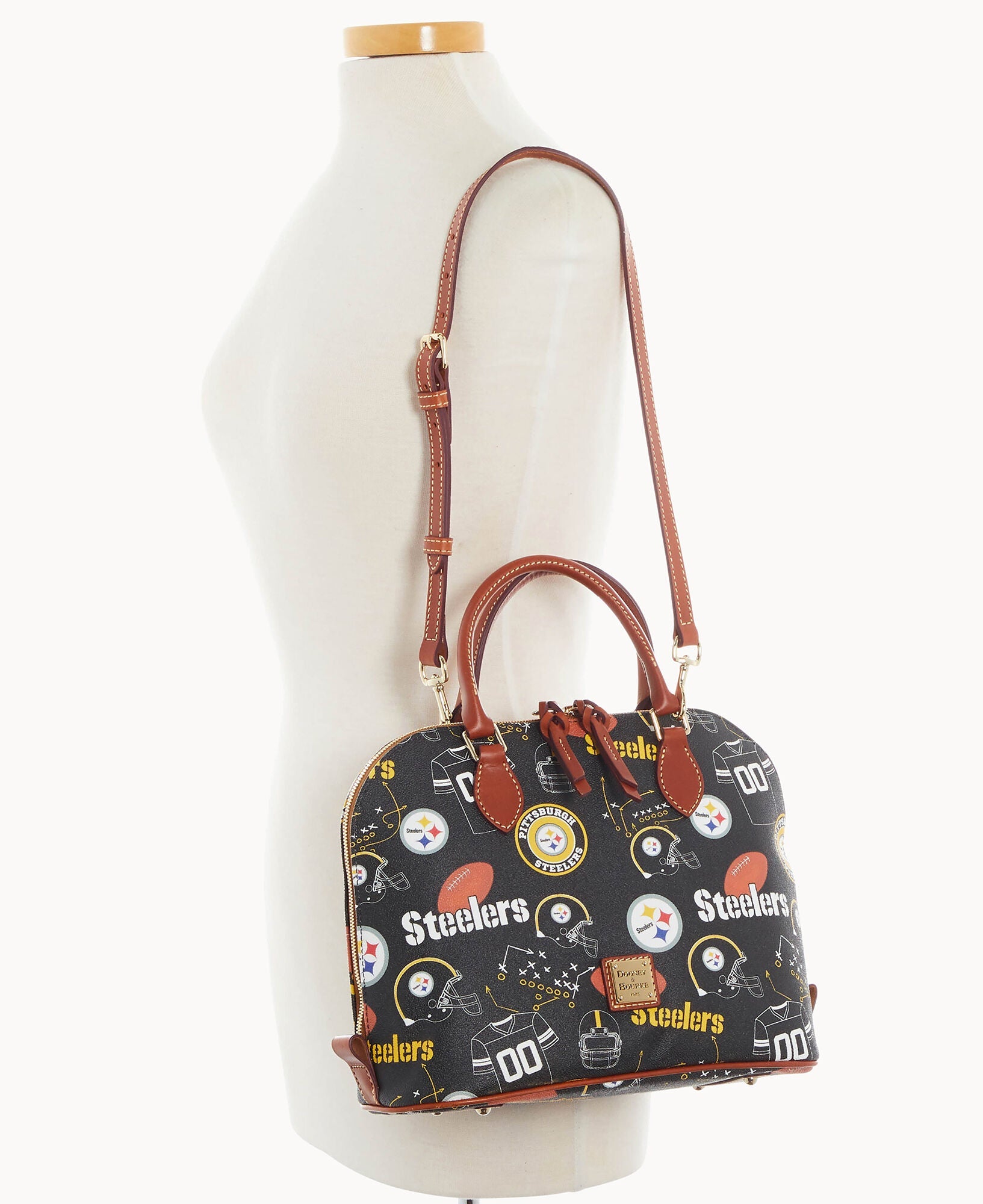 NFL Steelers Zip Zip Satchel
