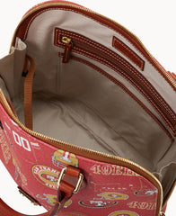 NFL 49ers Zip Zip Satchel