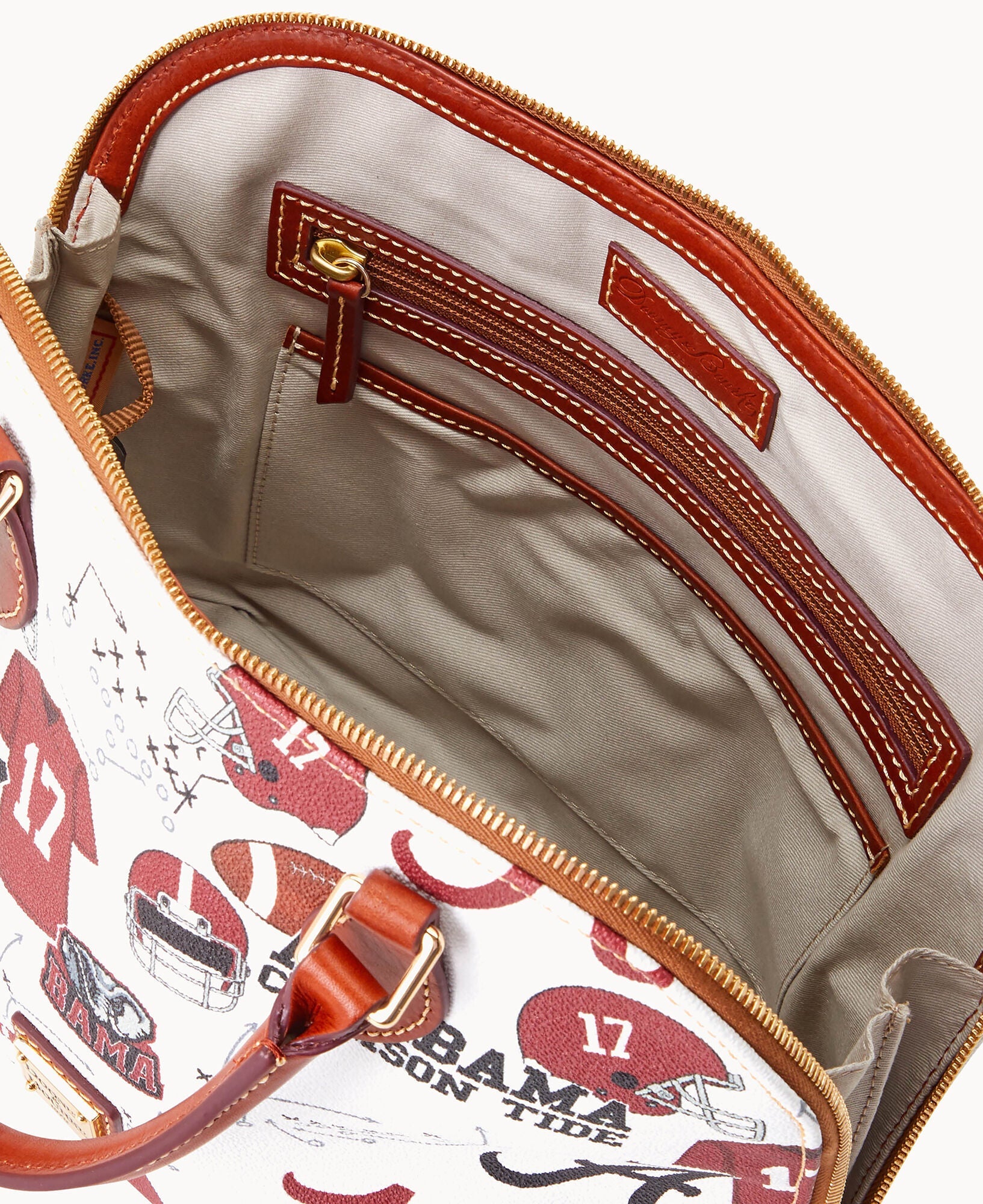 Collegiate University of Alabama Zip Zip Satchel