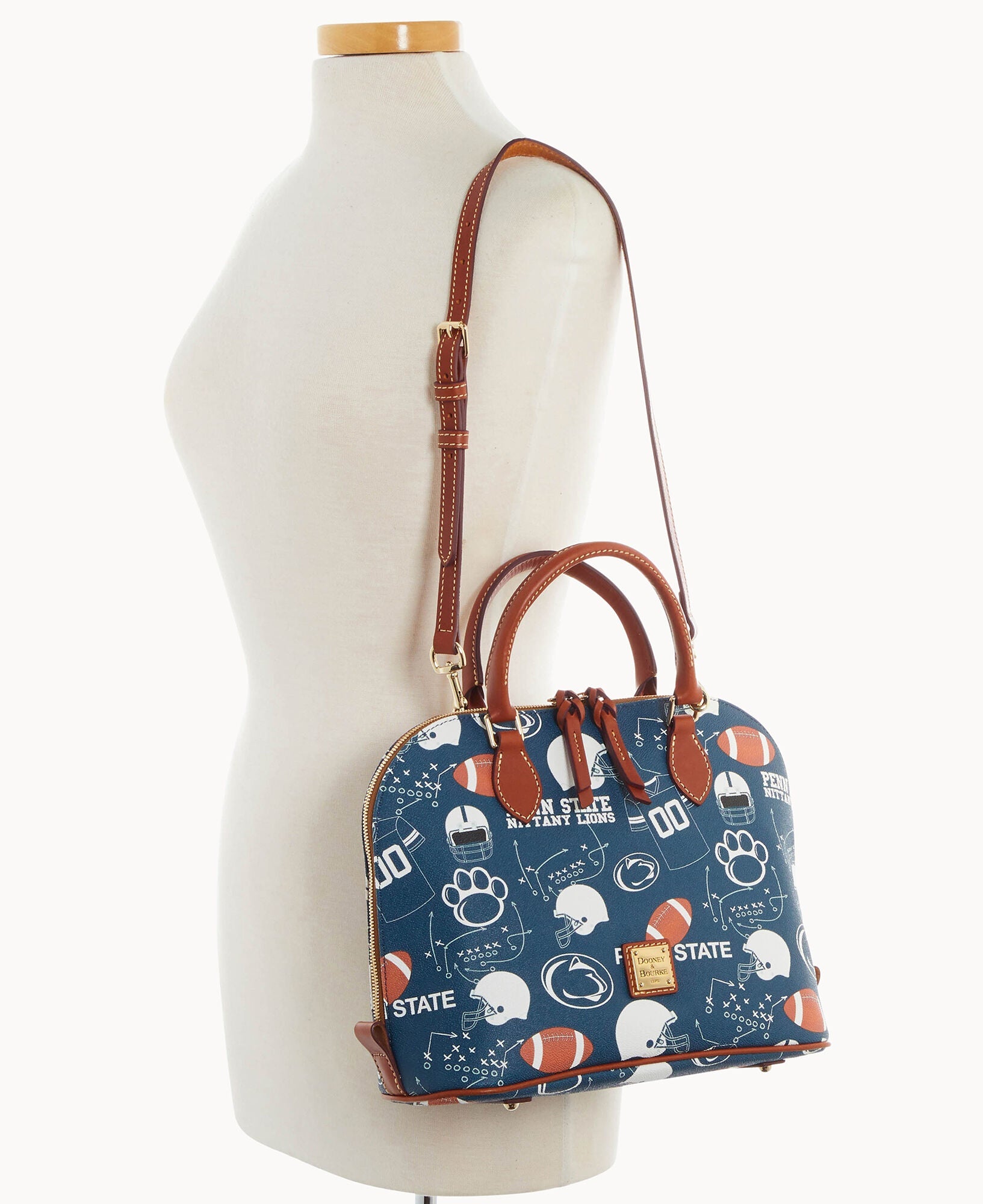 Collegiate Penn State University Zip Zip Satchel