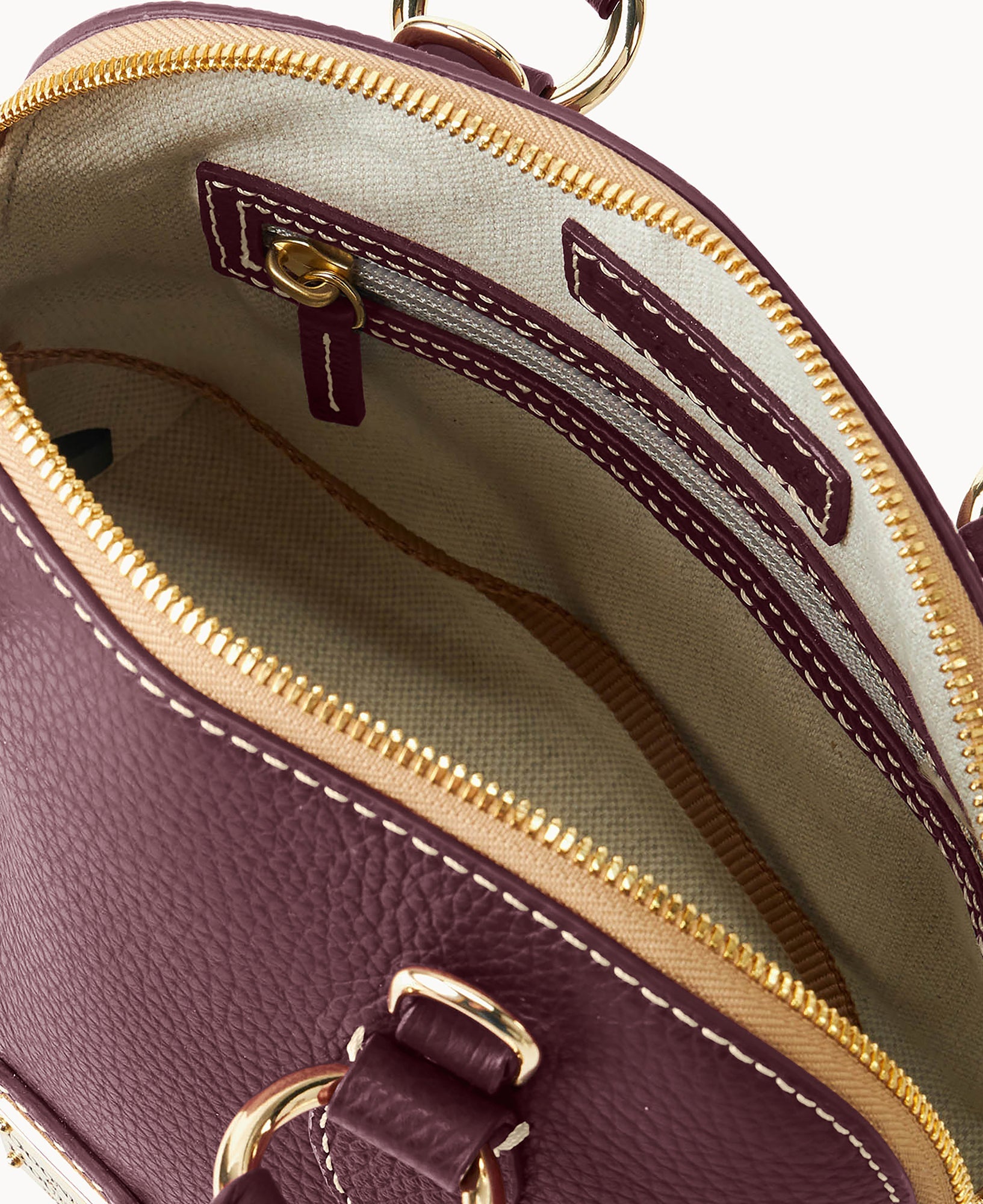 Lucca Leather Small Satchel