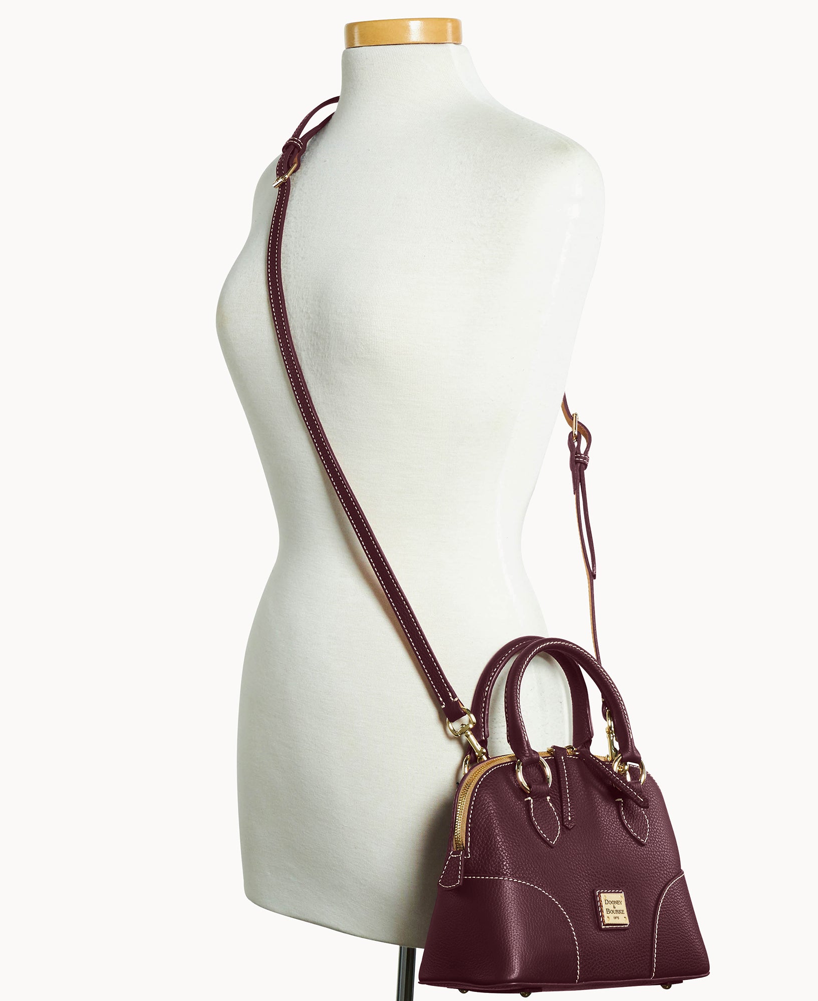 Lucca Leather Small Satchel