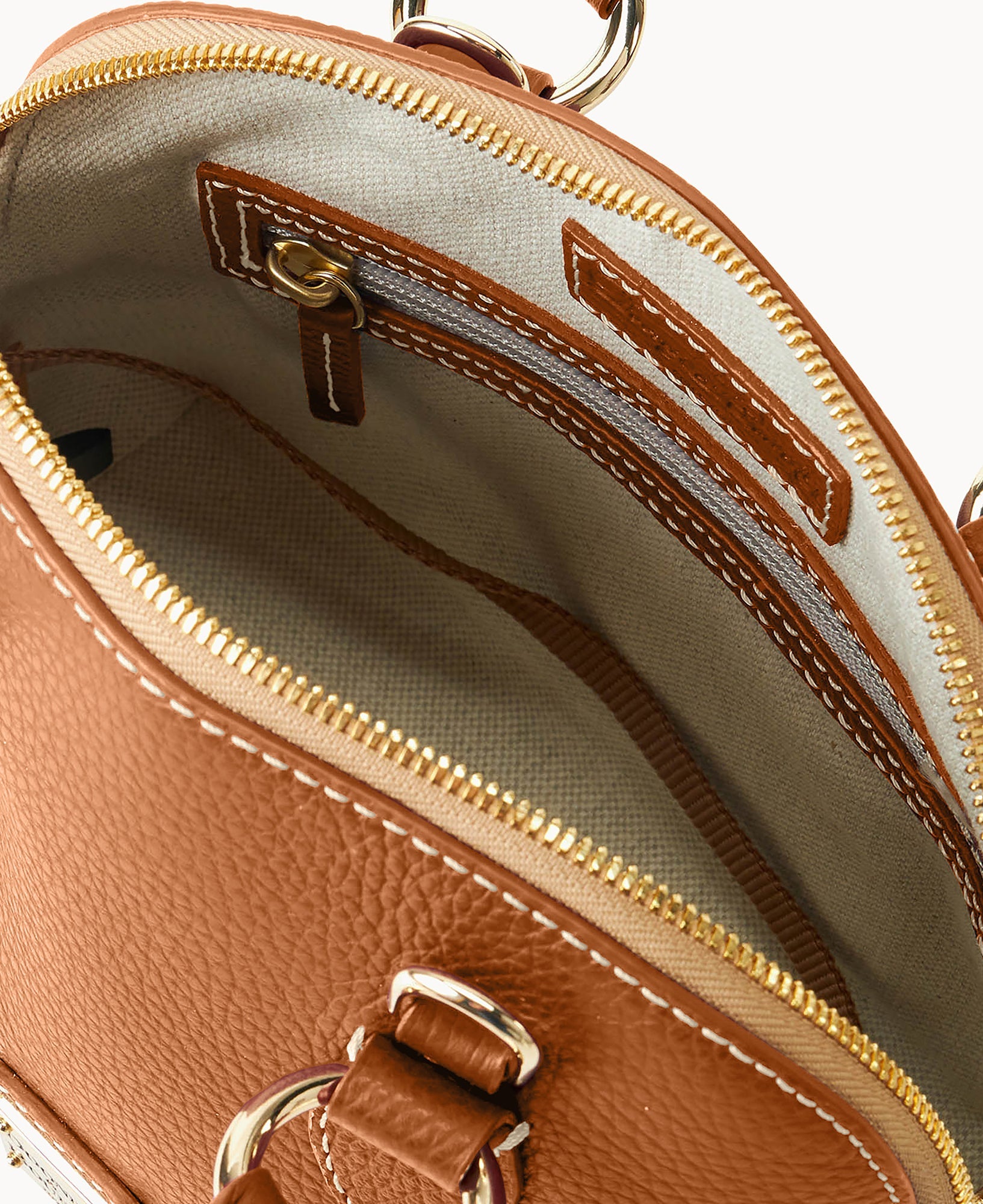 Lucca Leather Small Satchel