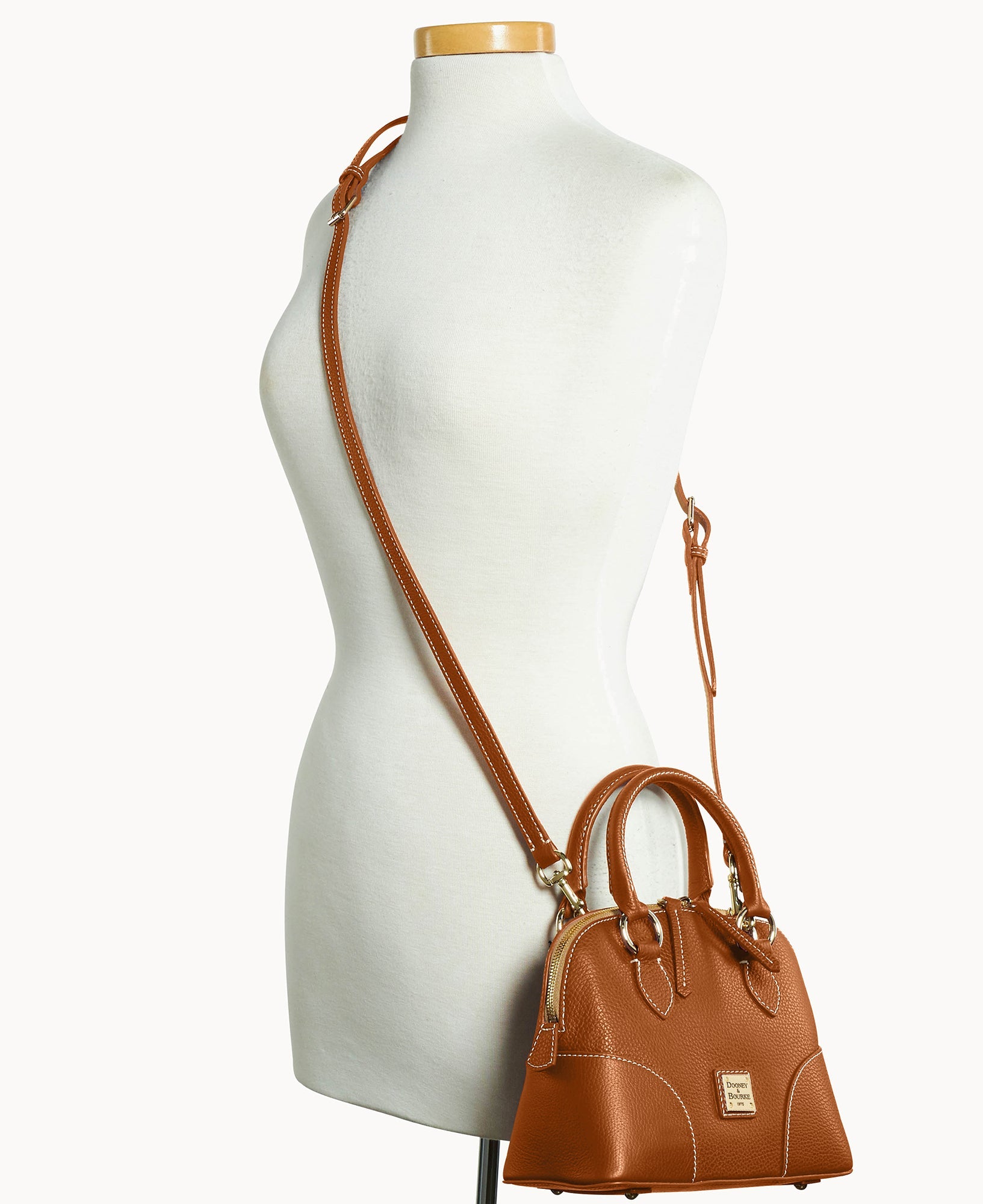 Lucca Leather Small Satchel