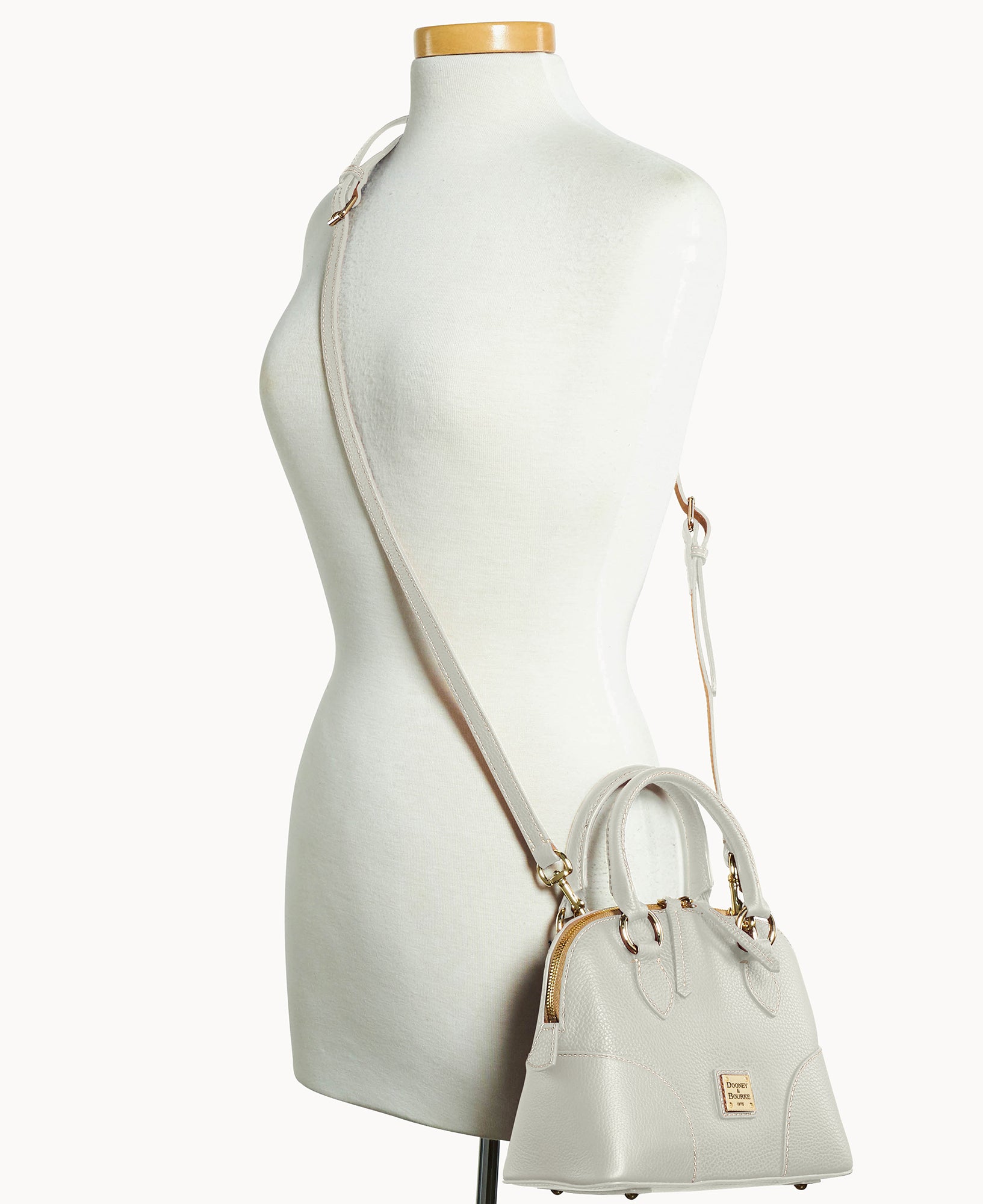 Lucca Leather Small Satchel